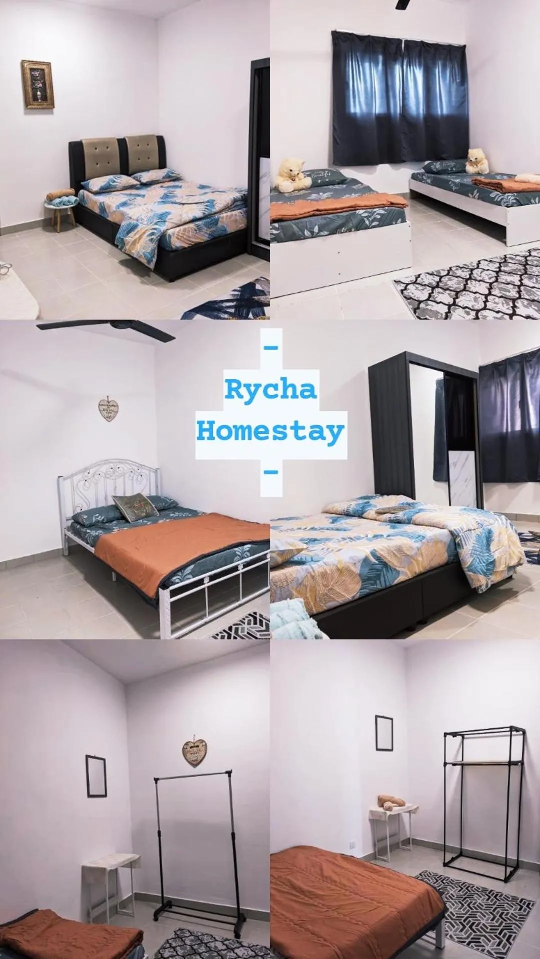 Bedroom, Bed in Rycha Homestay A famosa near Waterpark