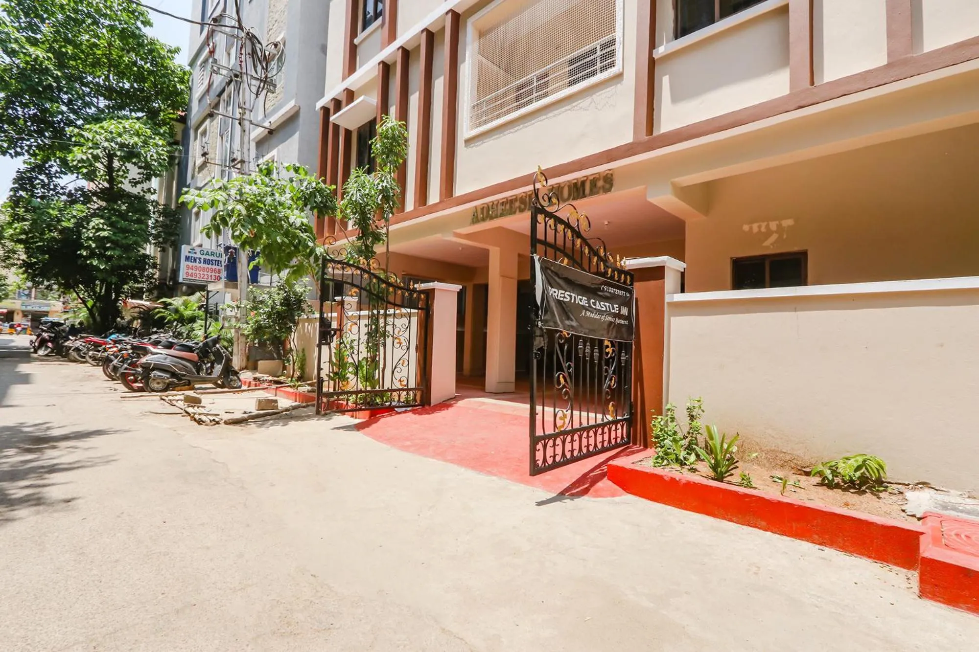 Facade/entrance in Via Prestige Castle - Nr KIMS Hospital, Kondapur