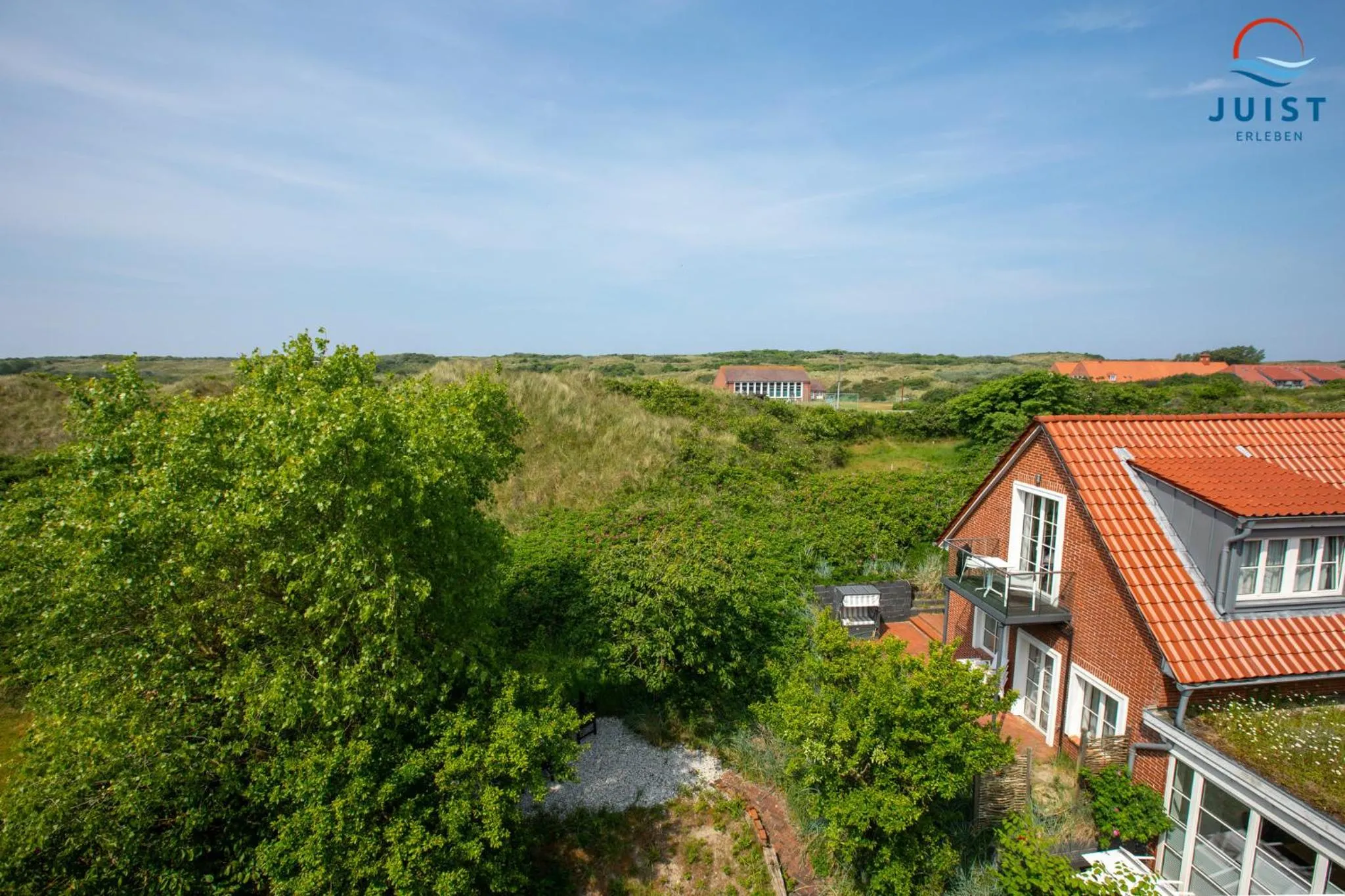 Natural landscape in Haus Seerose 244 - Watt & Dünenblick
