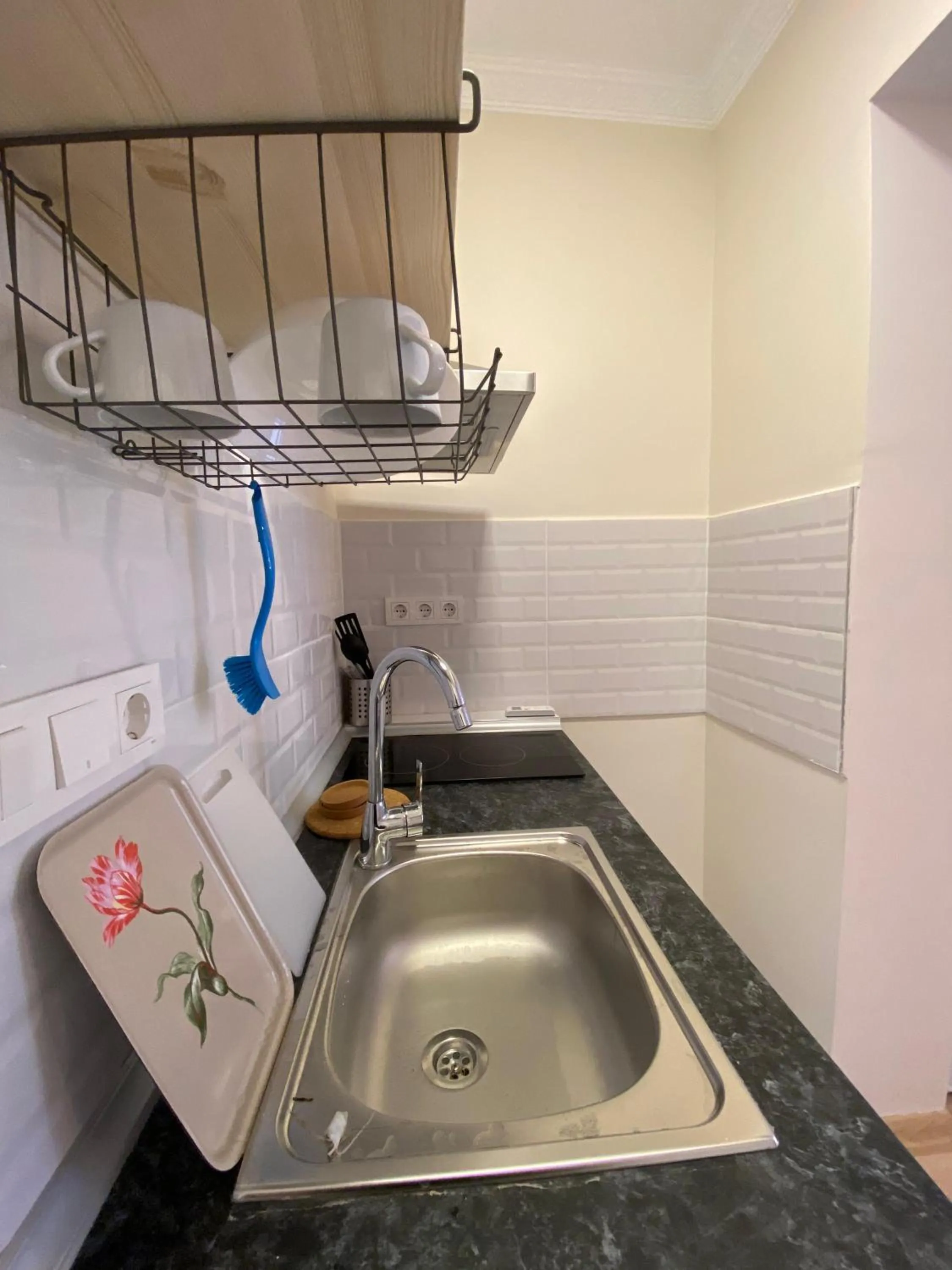 Kitchen or kitchenette in Sapphire Suites Taksim