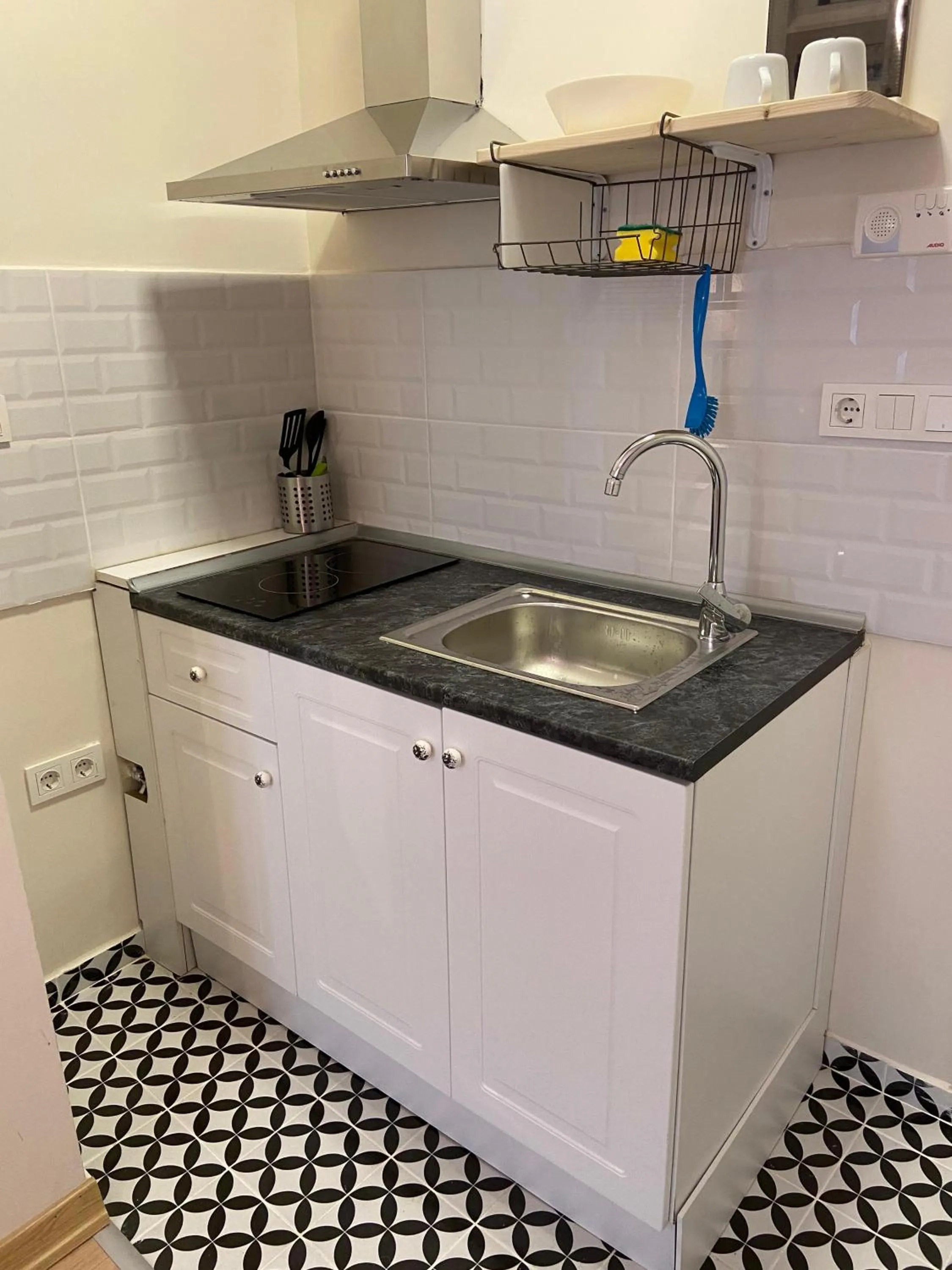 Kitchen or kitchenette in Sapphire Suites Taksim