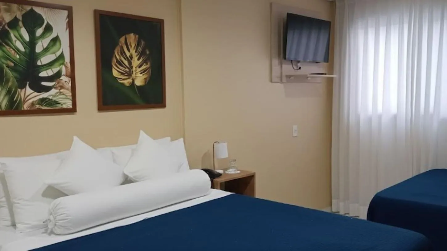 Bed in Pousada Estrela Dourada