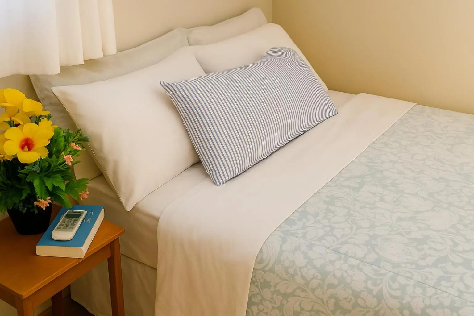 Bed in Pousada Estrela Dourada