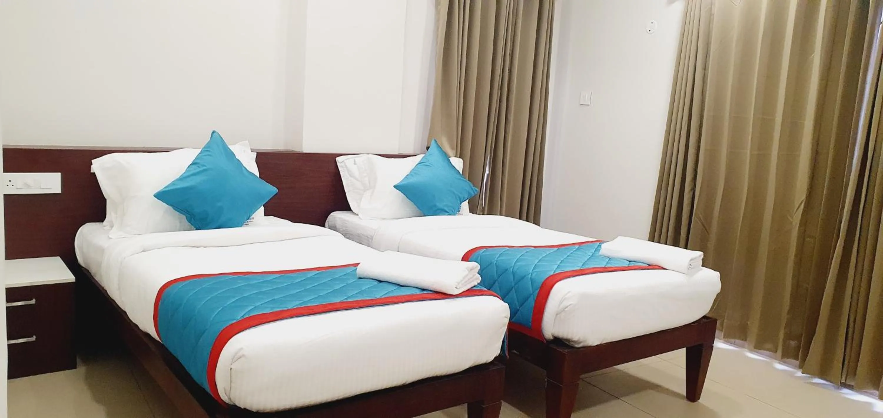 Photo of the whole room, Bed in K Grandeur Hotels