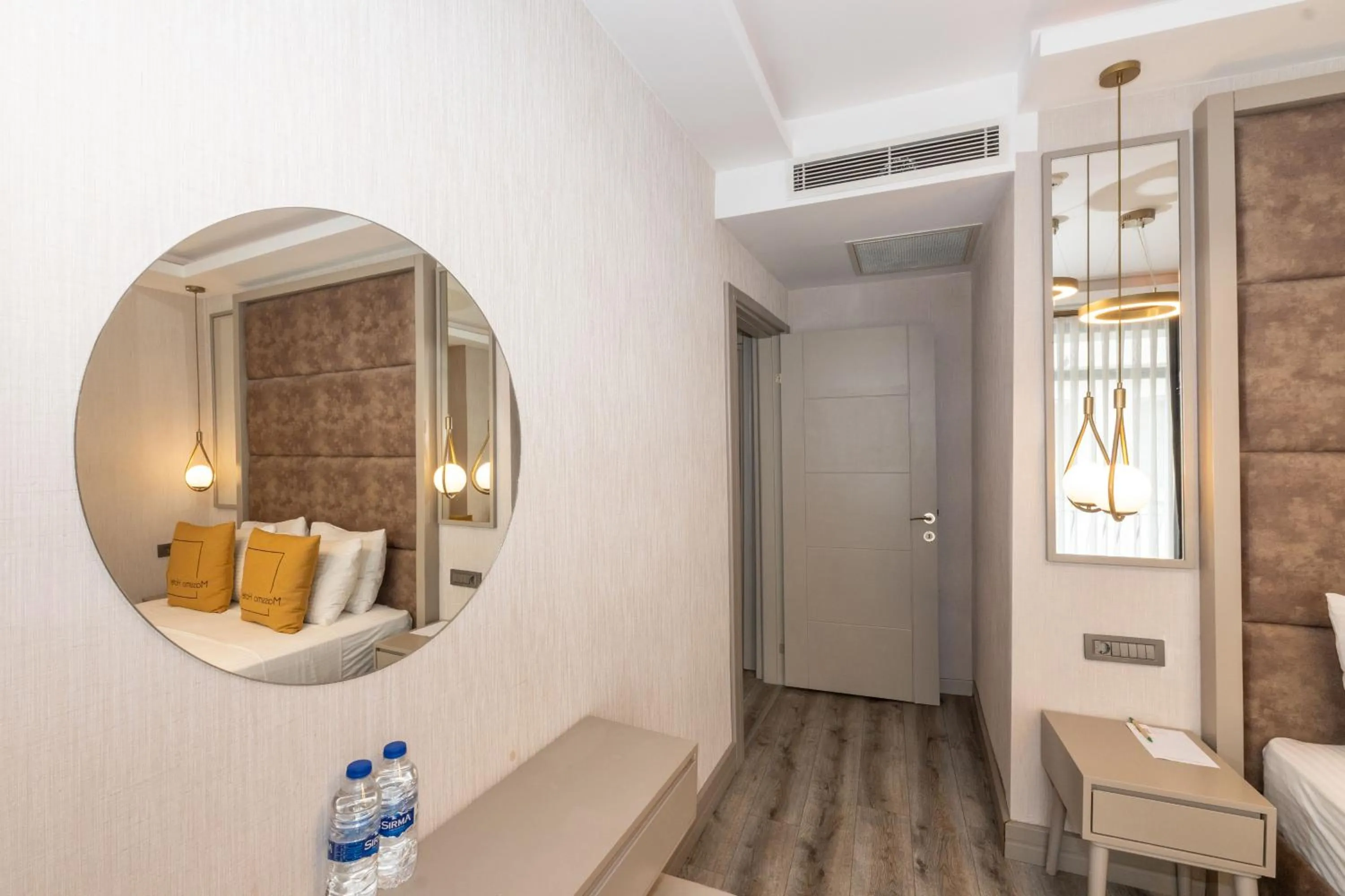 Bedroom in Massimo Hotel