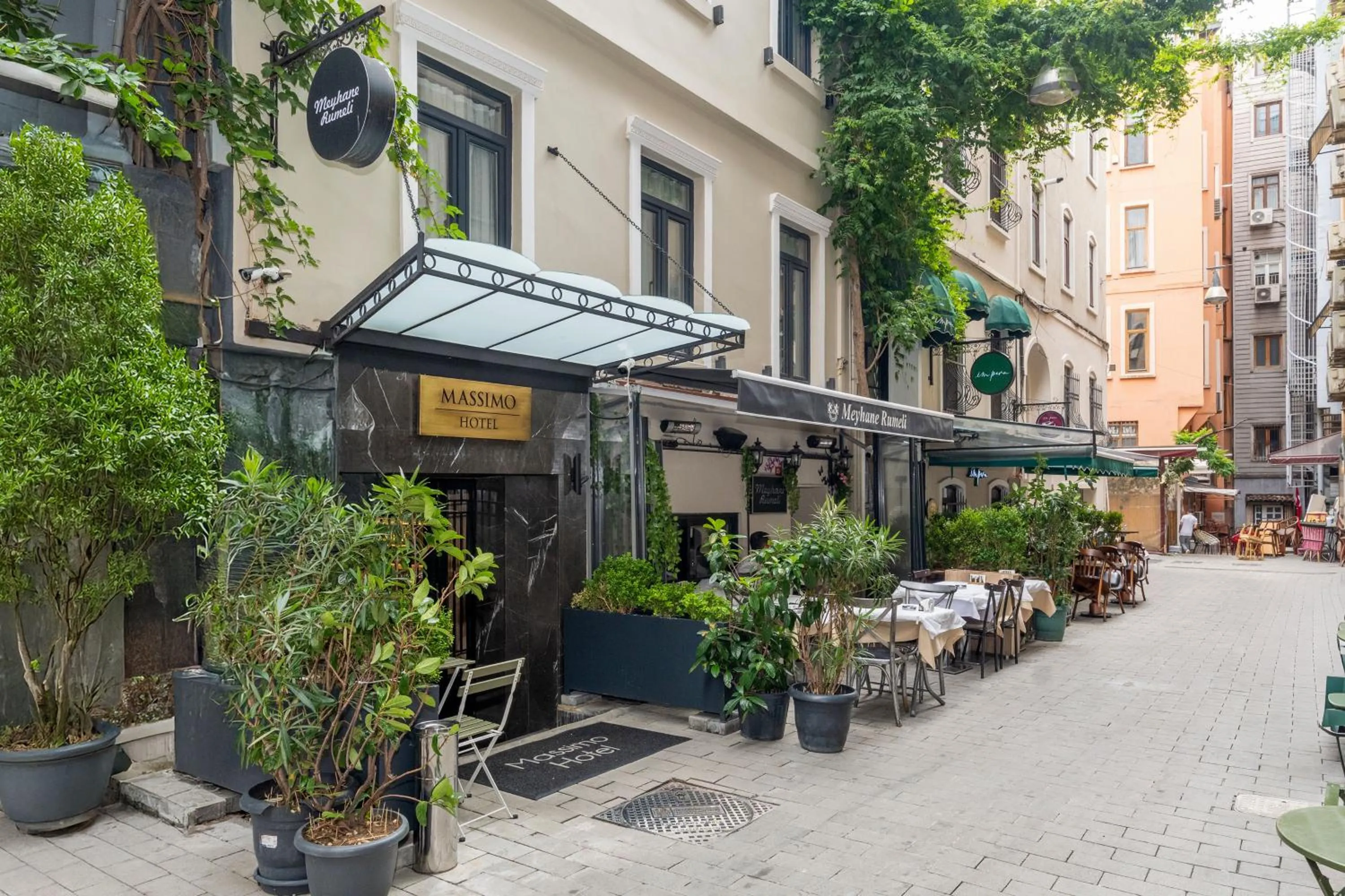 Property building in Massimo Hotel