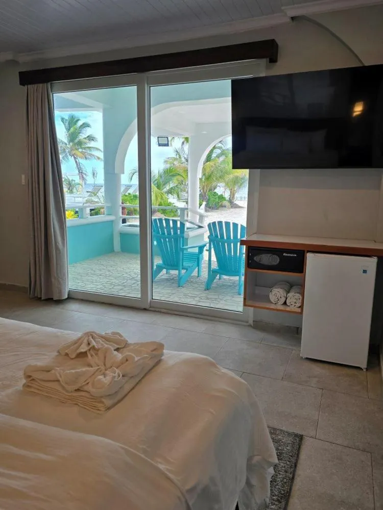 Bed in Island Magic Villas