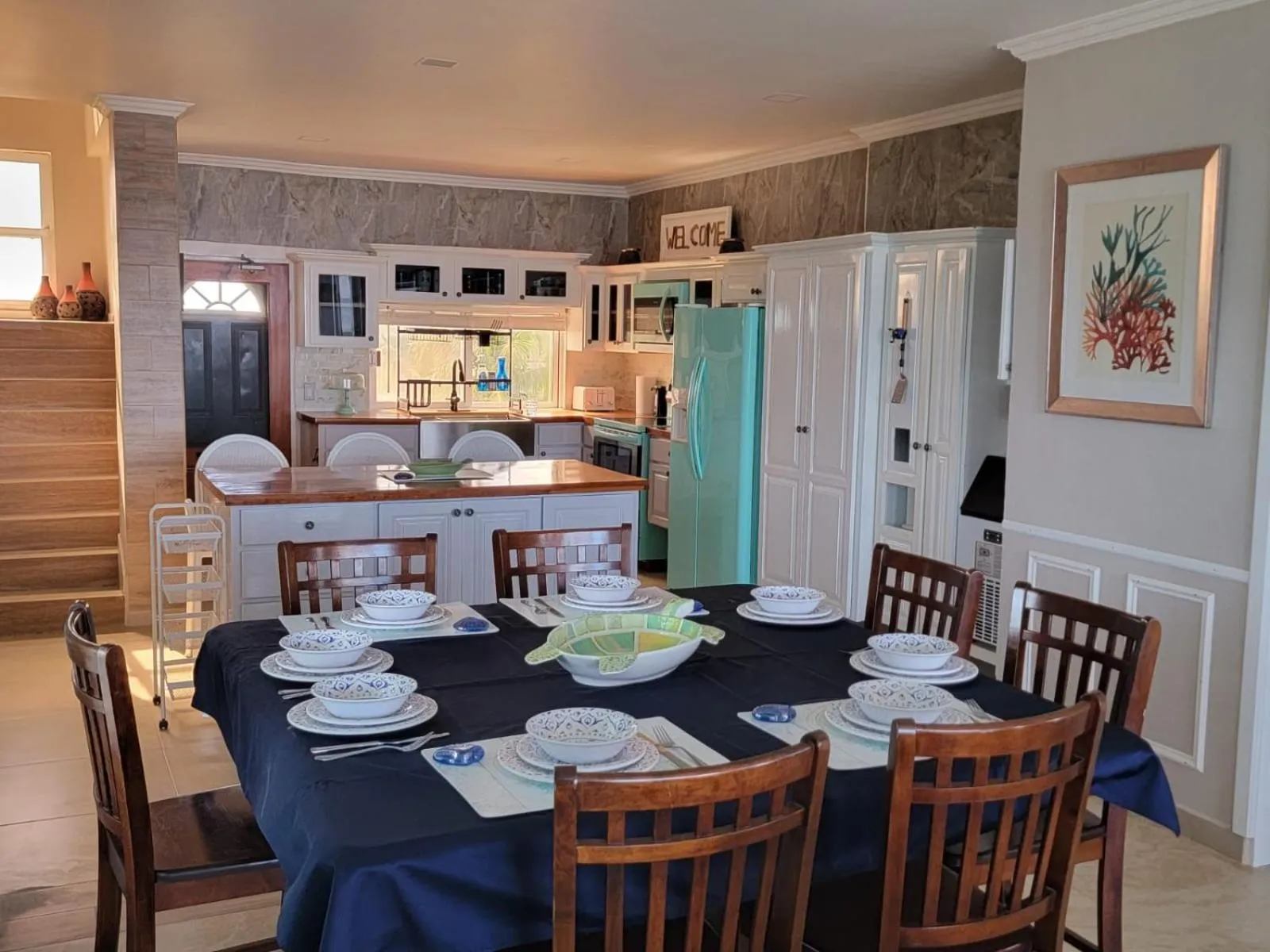 Dining area in Island Magic Villas