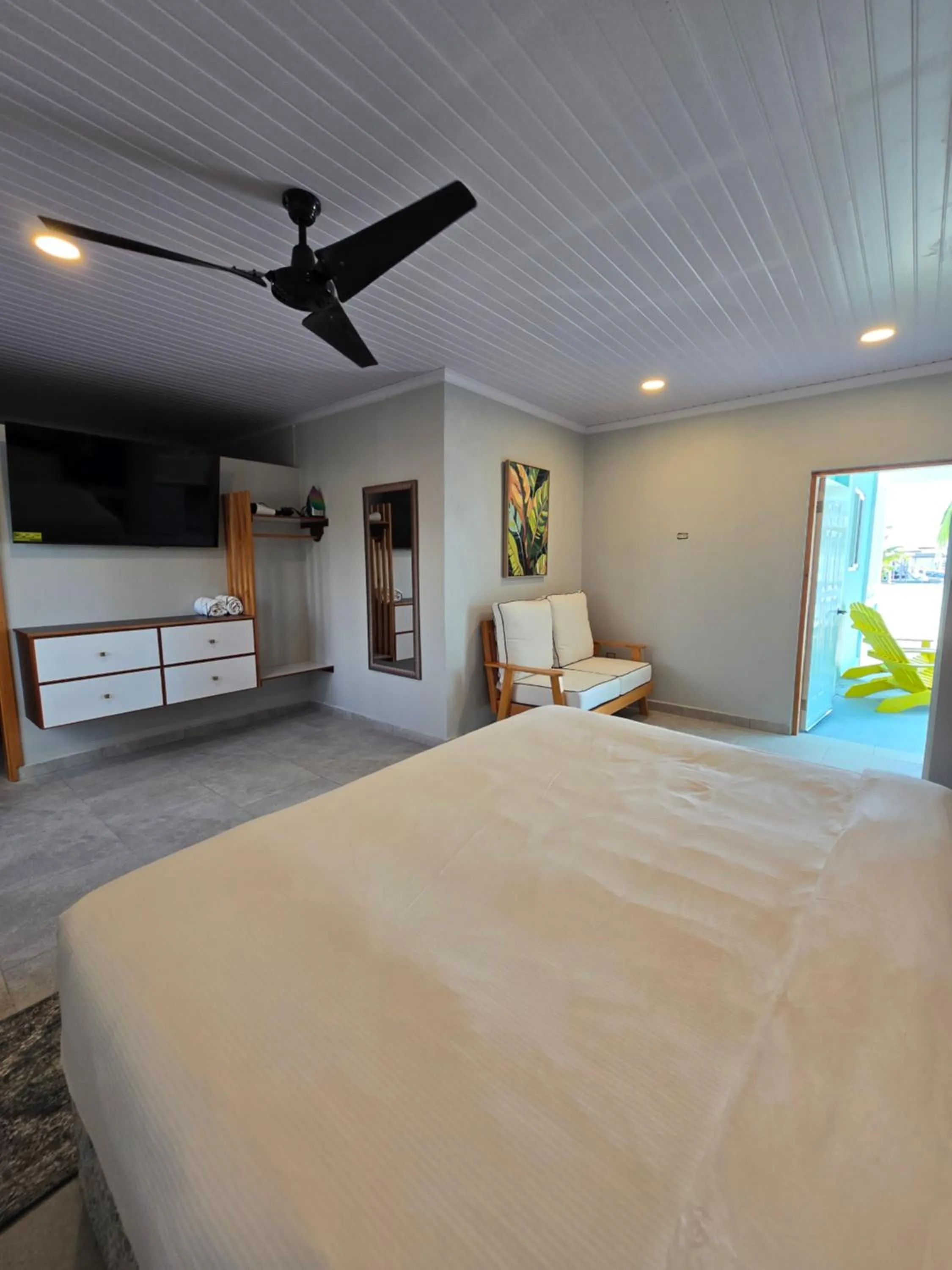 Bed in Island Magic Villas