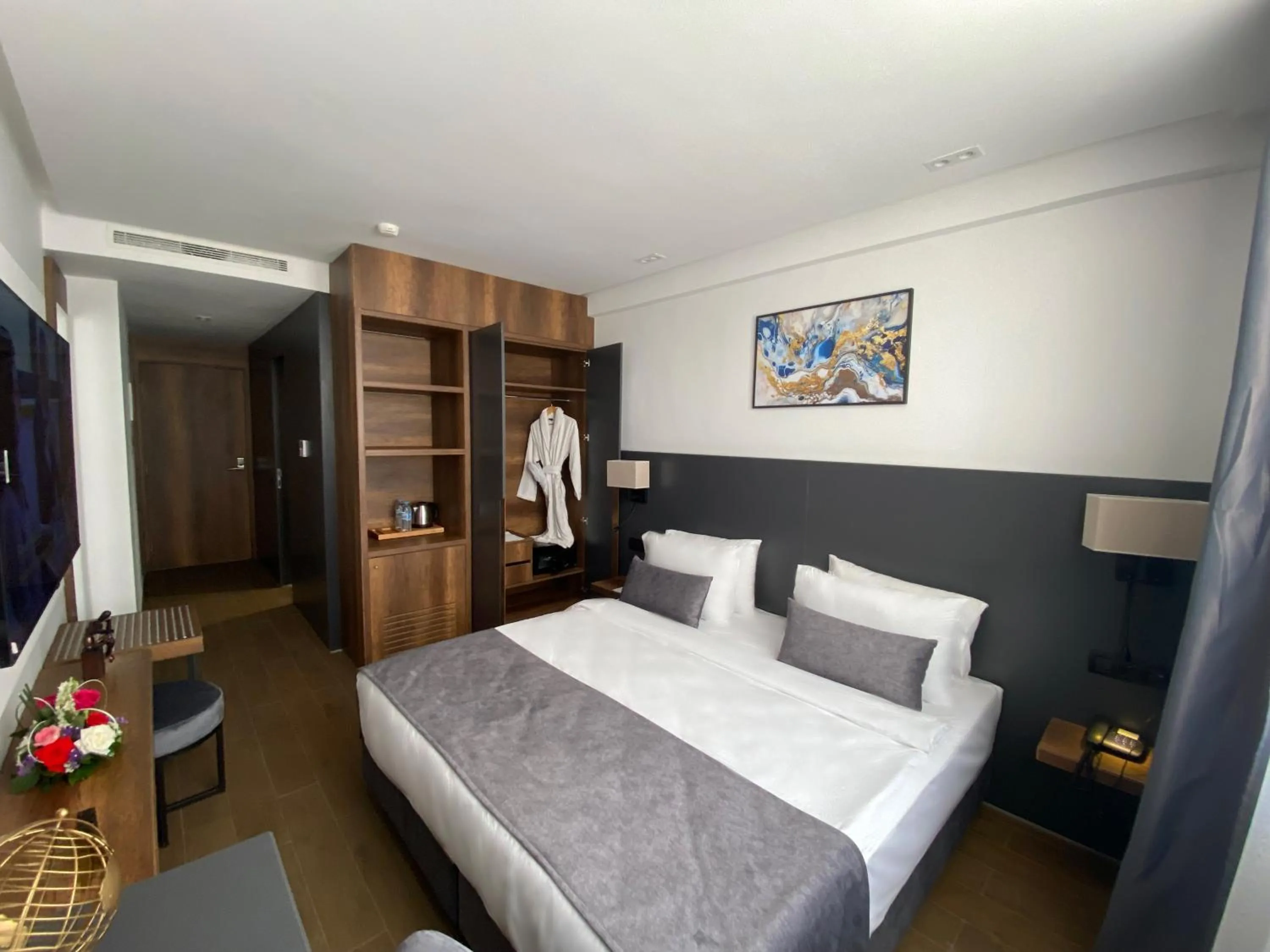 Bed in Executive Boutique Hotel Rabat