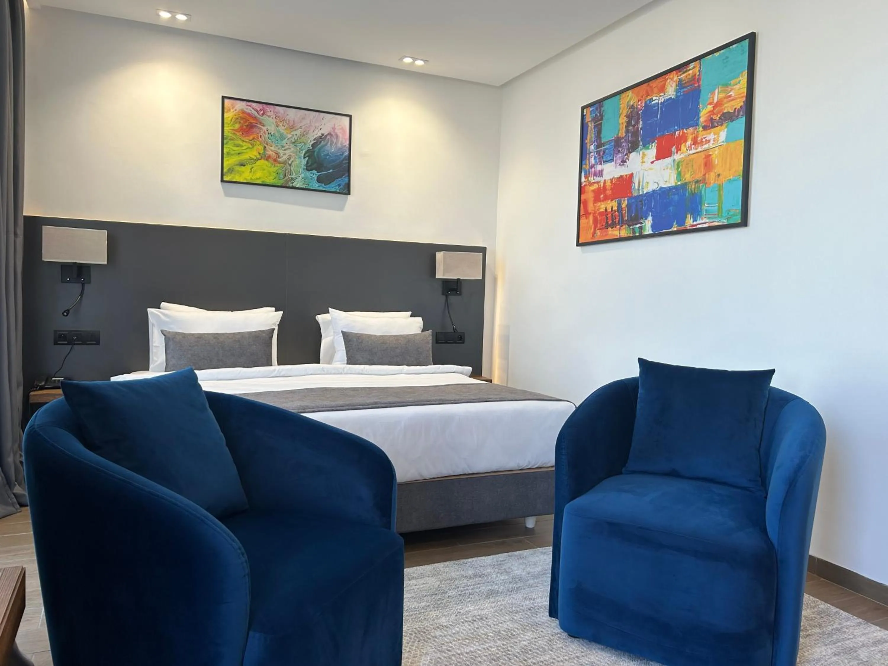 Bed in Executive Boutique Hotel Rabat