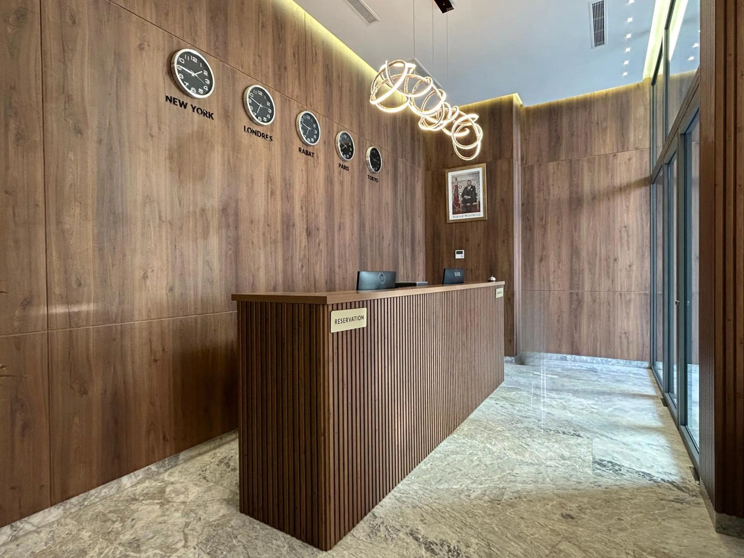 Lobby or reception in Executive Boutique Hotel Rabat