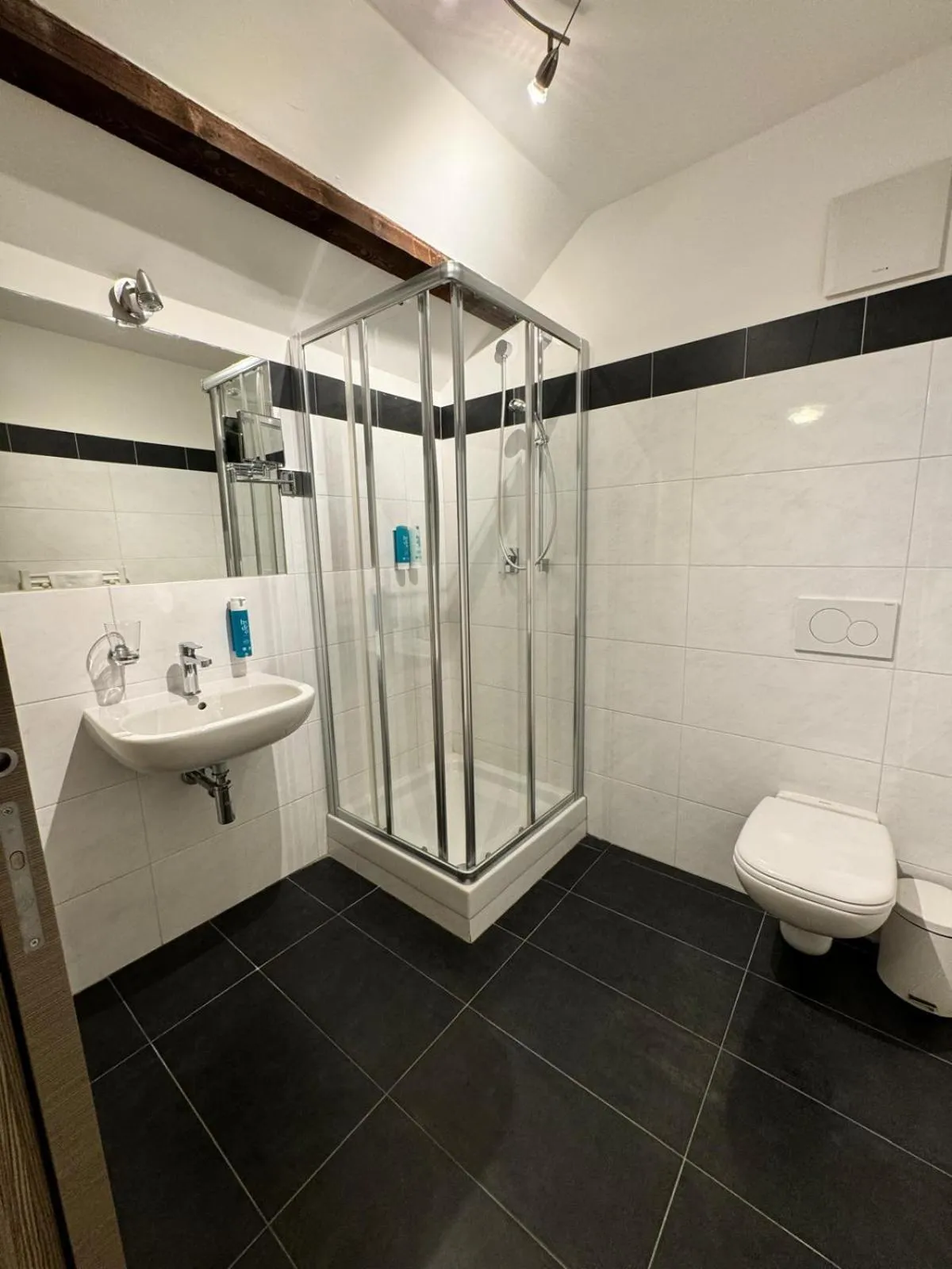 Shower in Hotel Locanda Castagnola