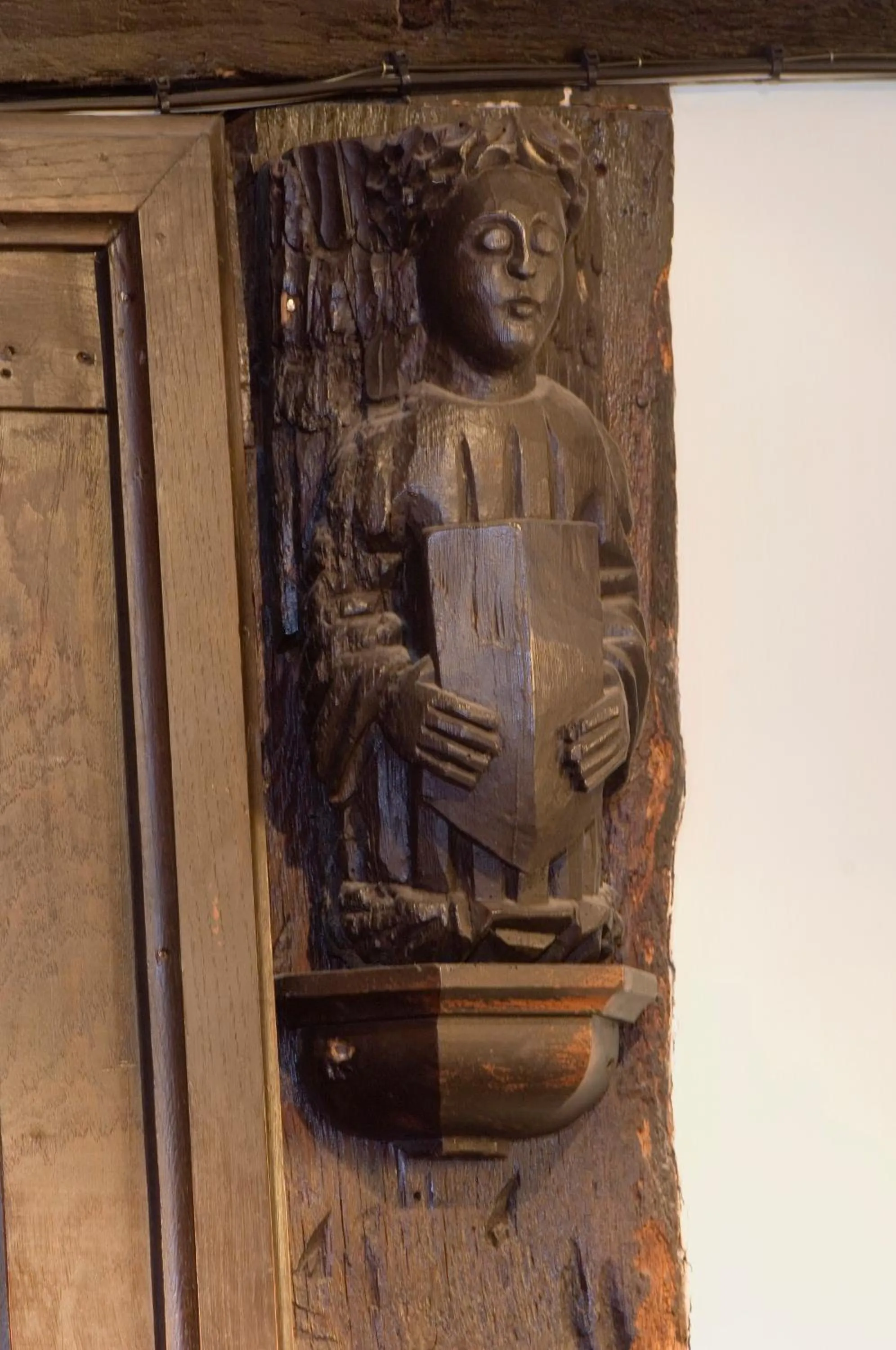 Decorative detail in George & Pilgrims Hotel