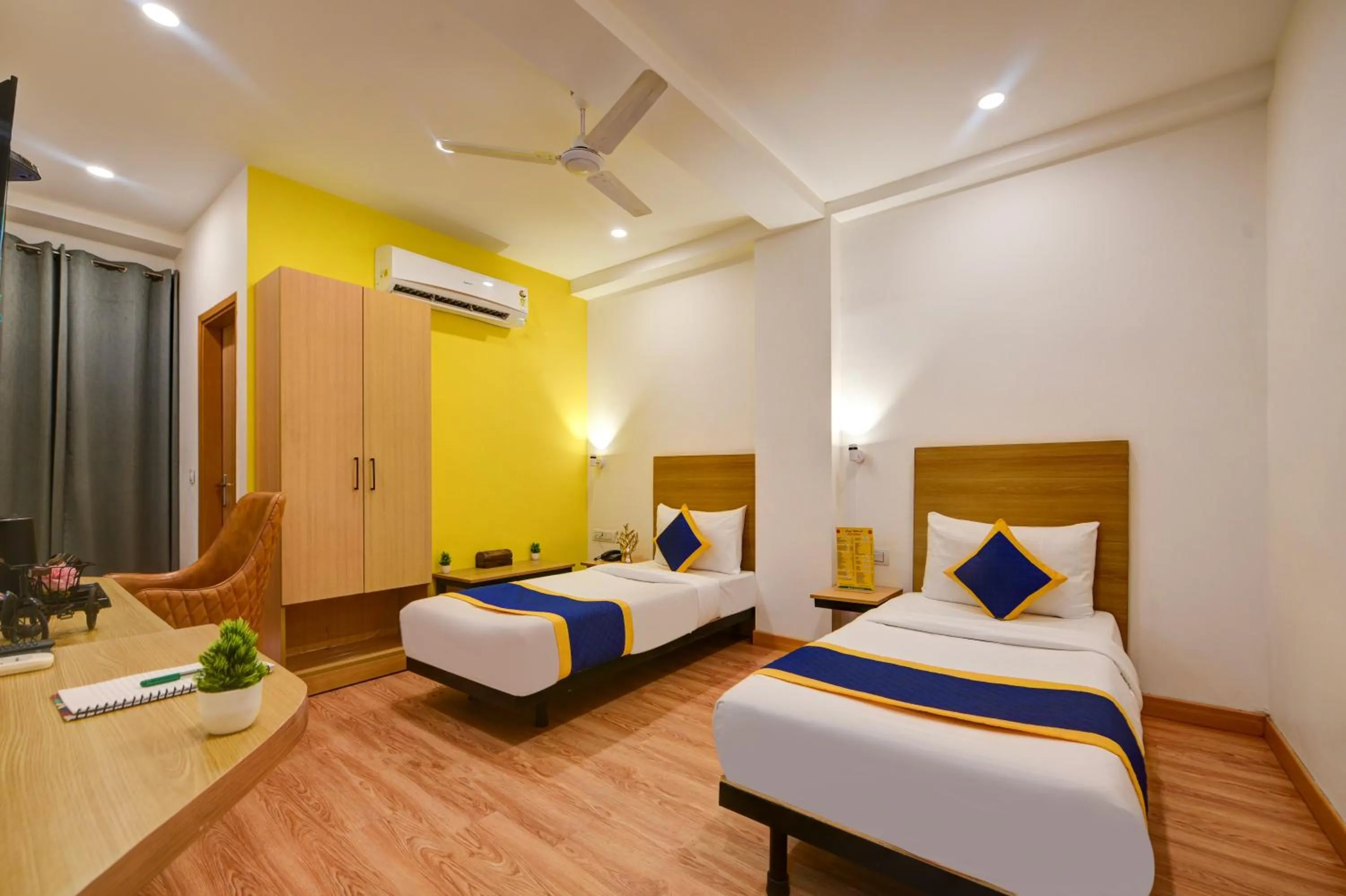 Bed in Aamantran Residency Hotel, Sohna Road, Sector 49, Gurugram
