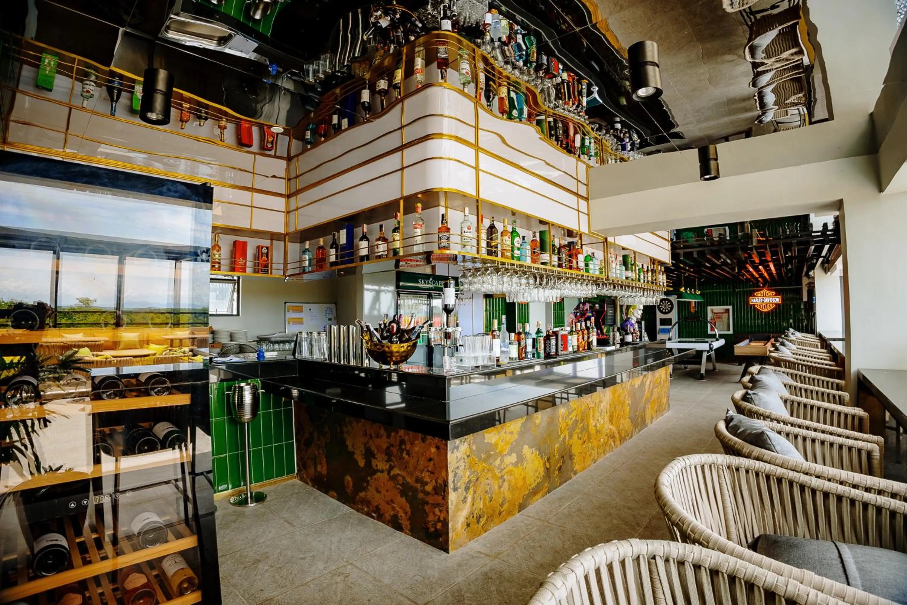 Lounge or bar in Badsbrotel Suites