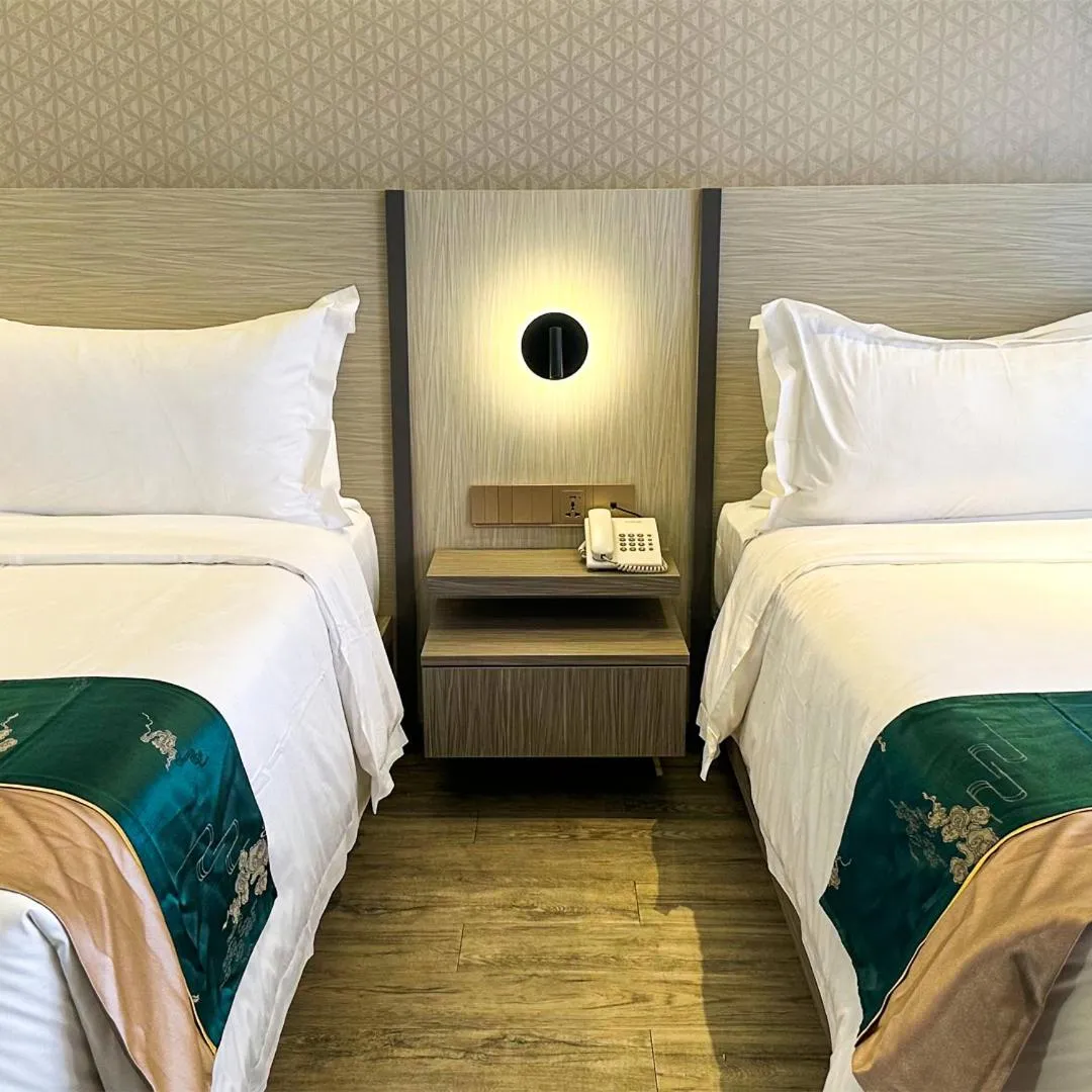 Bed in Badsbrotel Suites