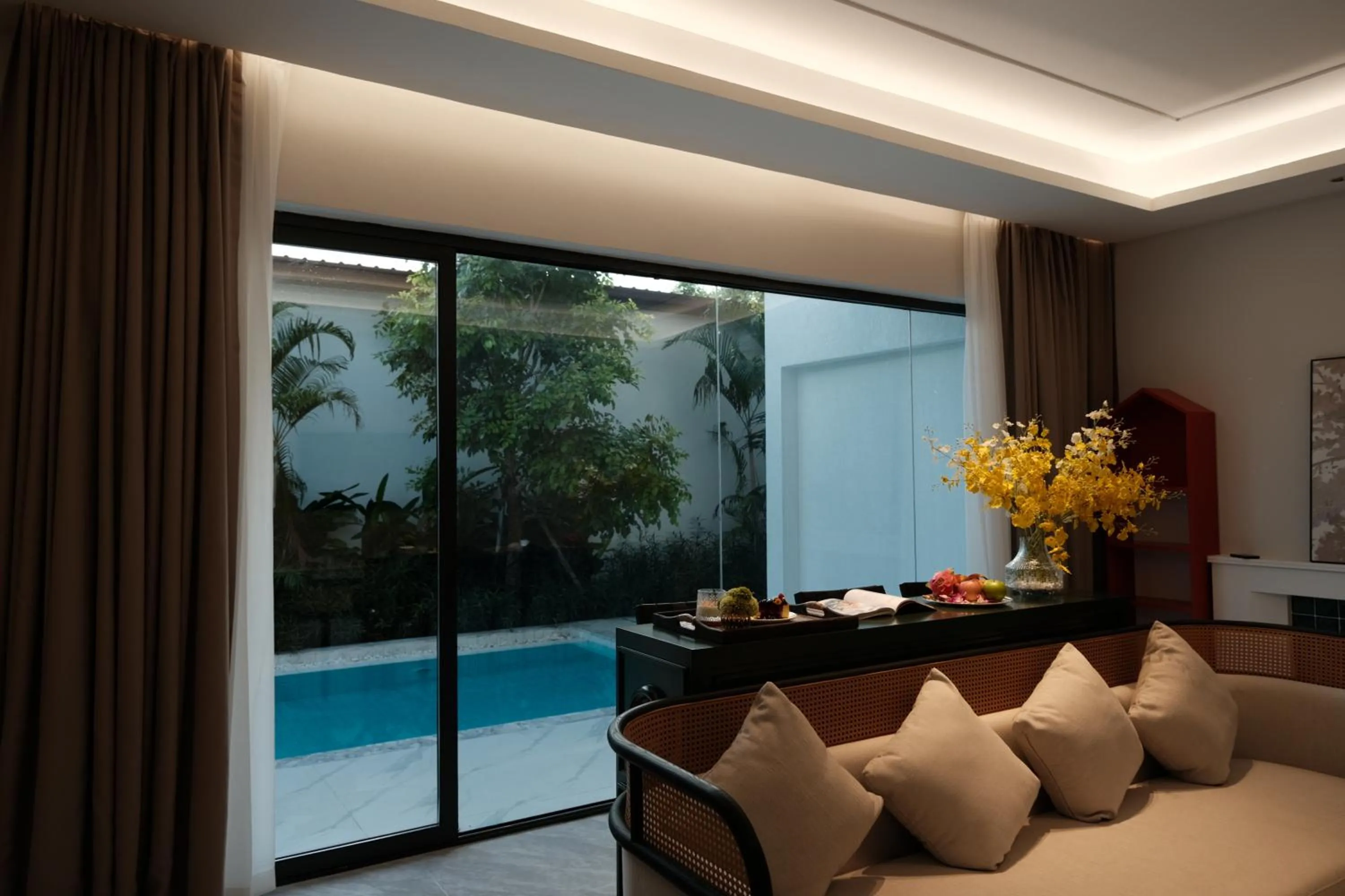 Pool view in Argo Pattaya Resort and Villas