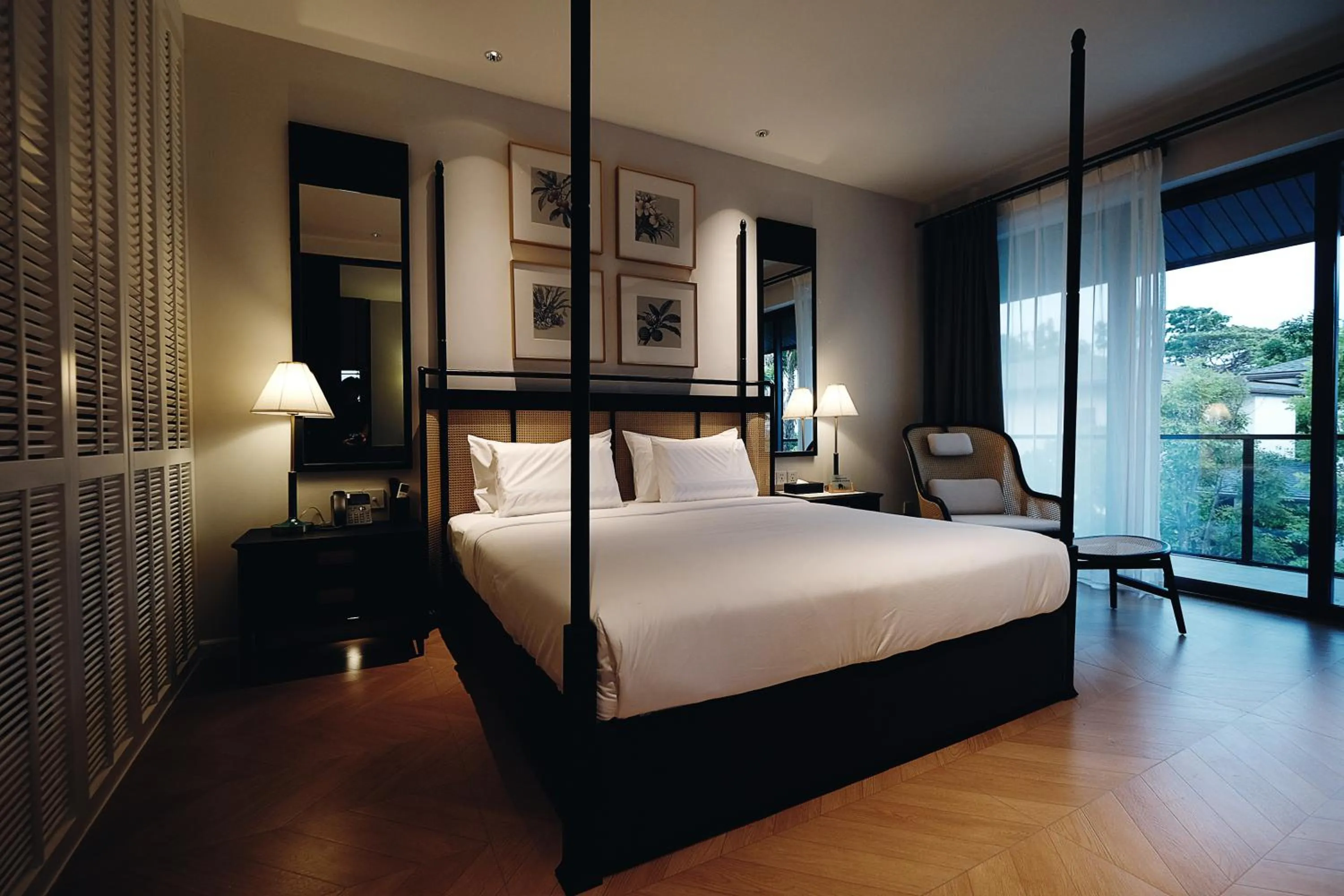 Bed in Argo Pattaya Resort and Villas