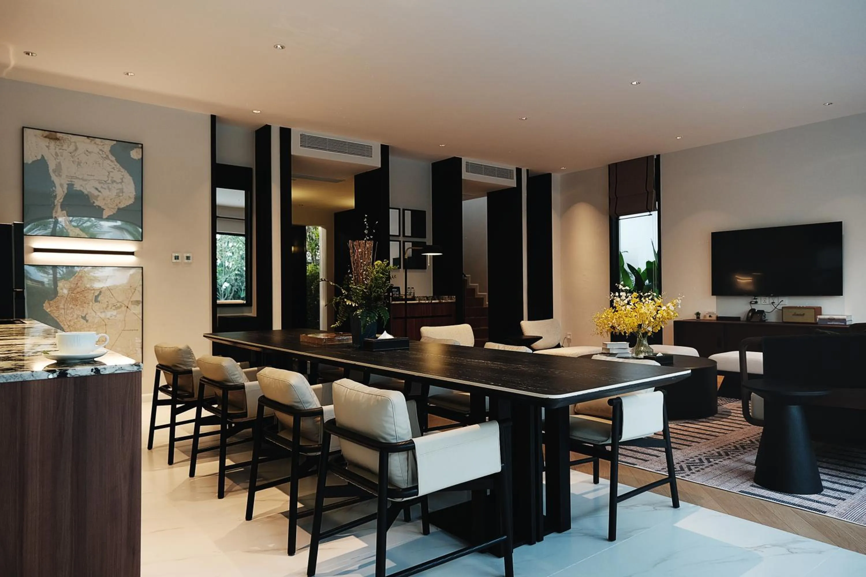 Living room in Argo Pattaya Resort and Villas