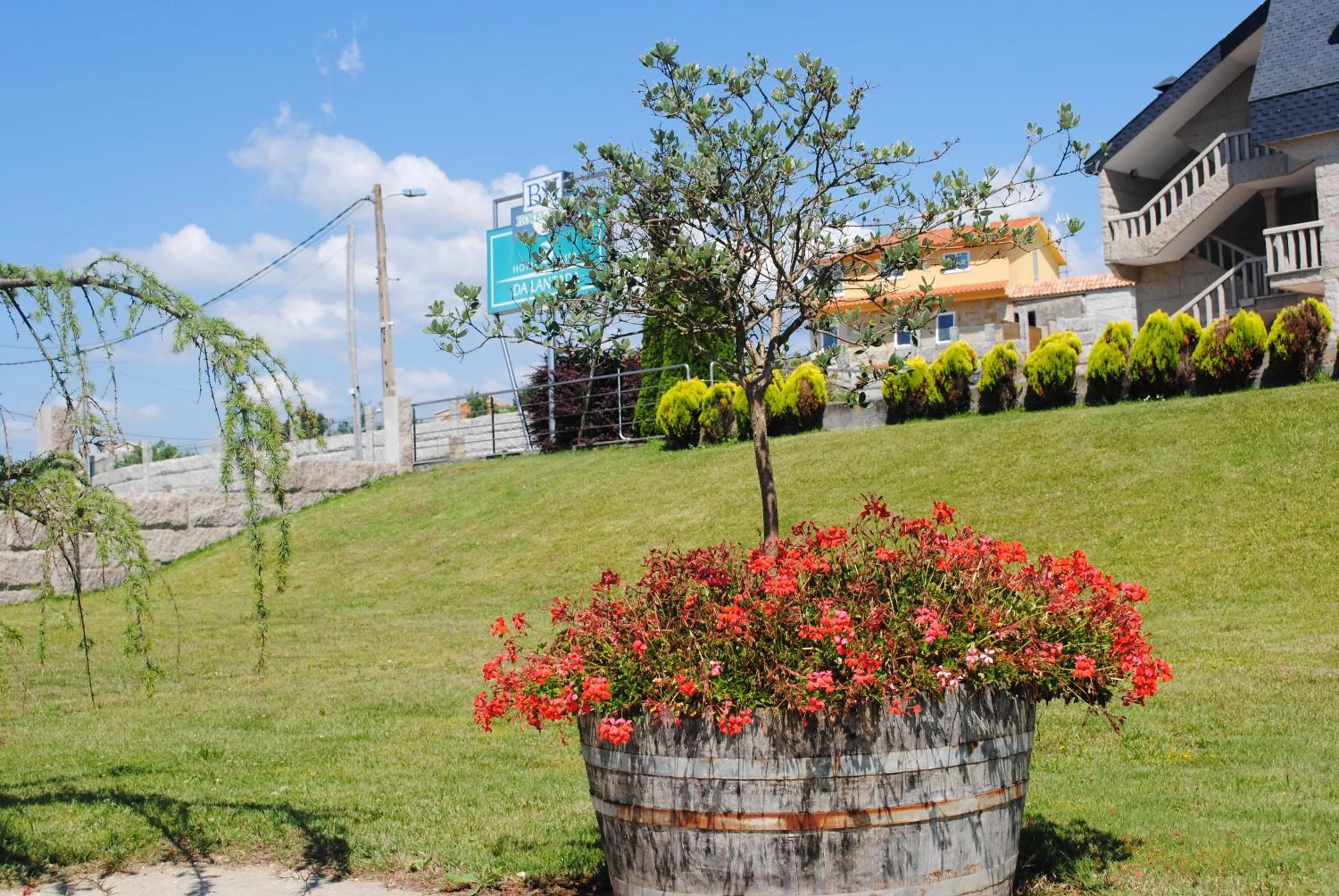 Garden in Hotel Brisa da Lanzada