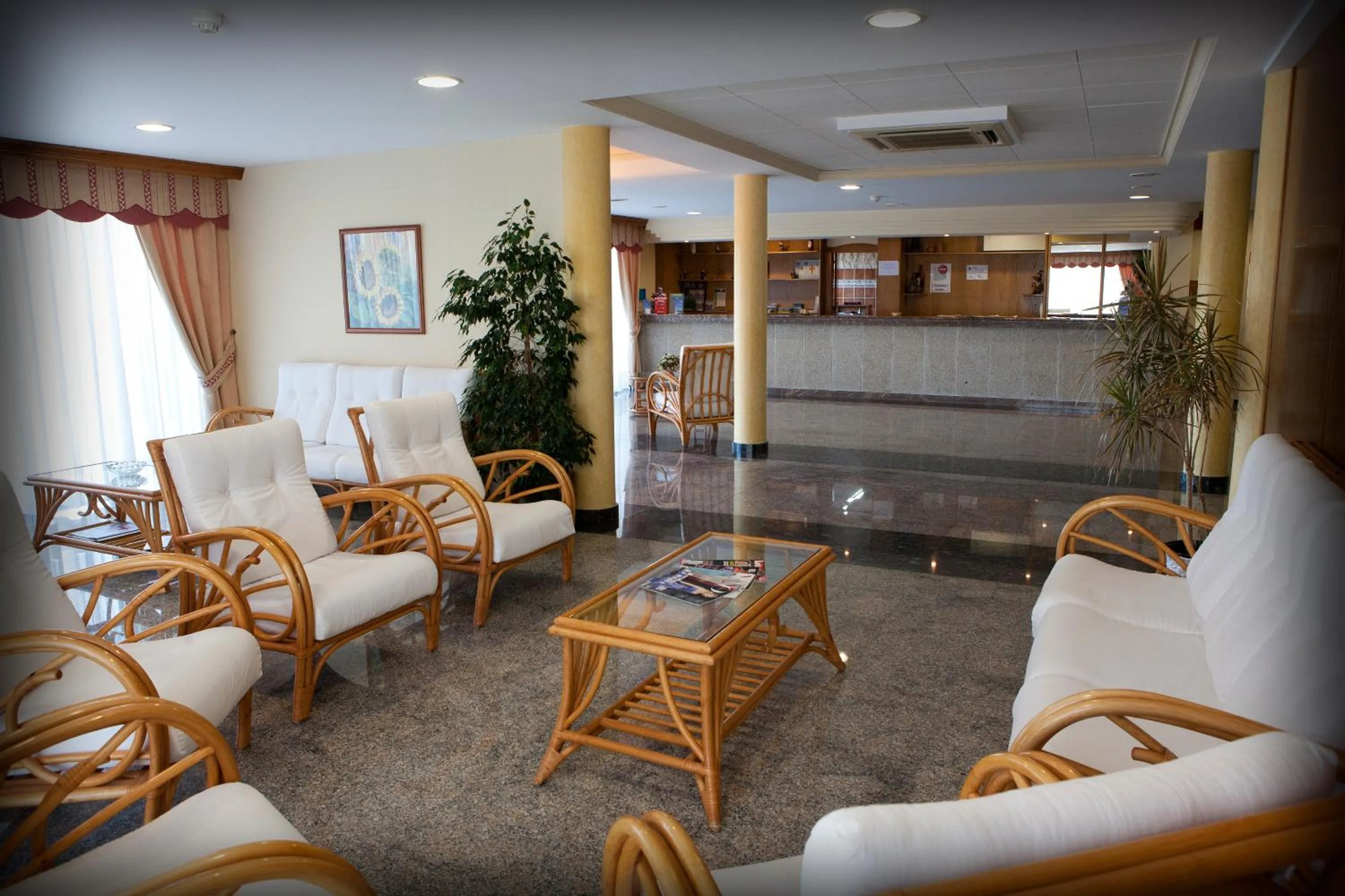 Communal lounge/ TV room in Hotel Brisa da Lanzada