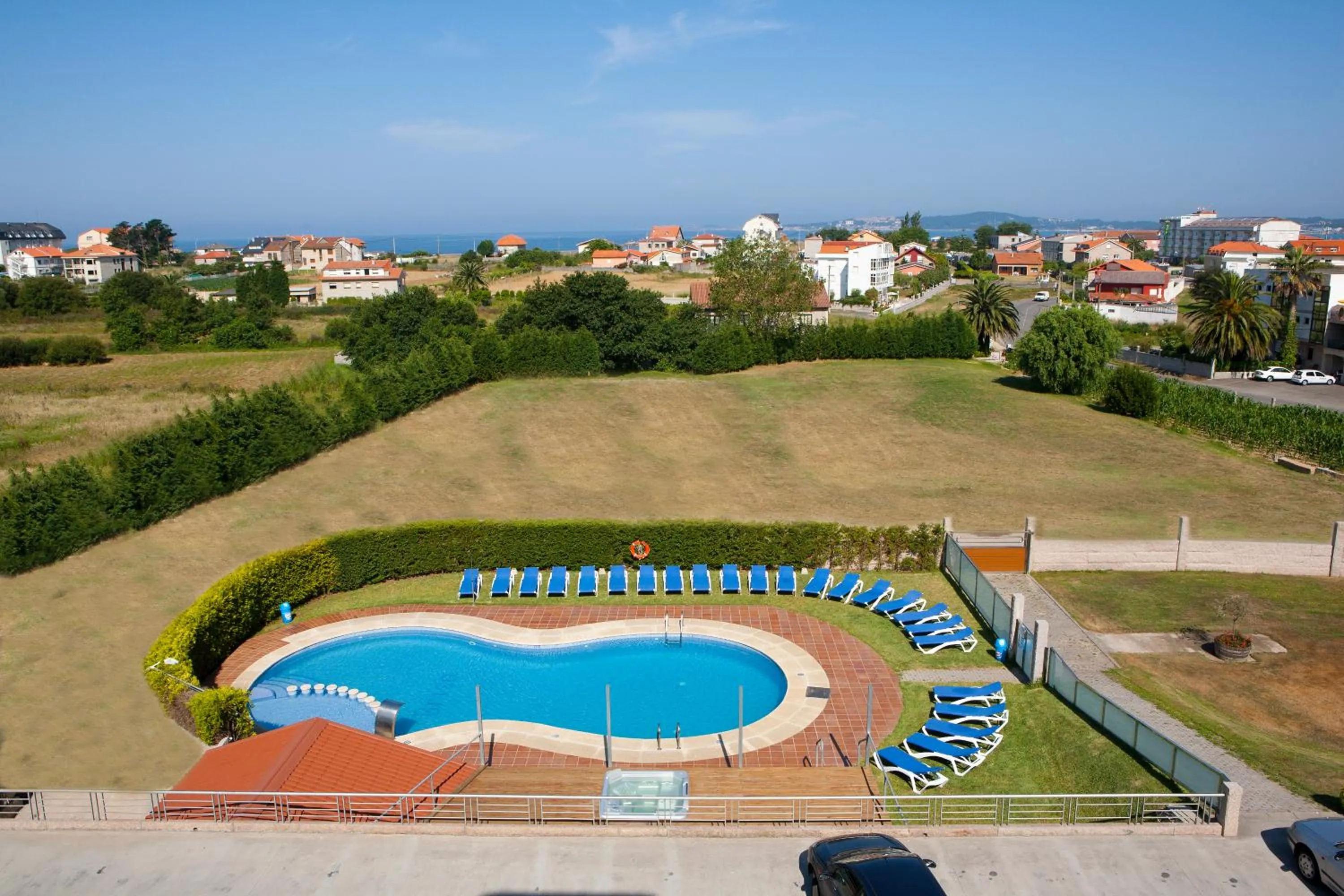 Swimming pool in Hotel Brisa da Lanzada