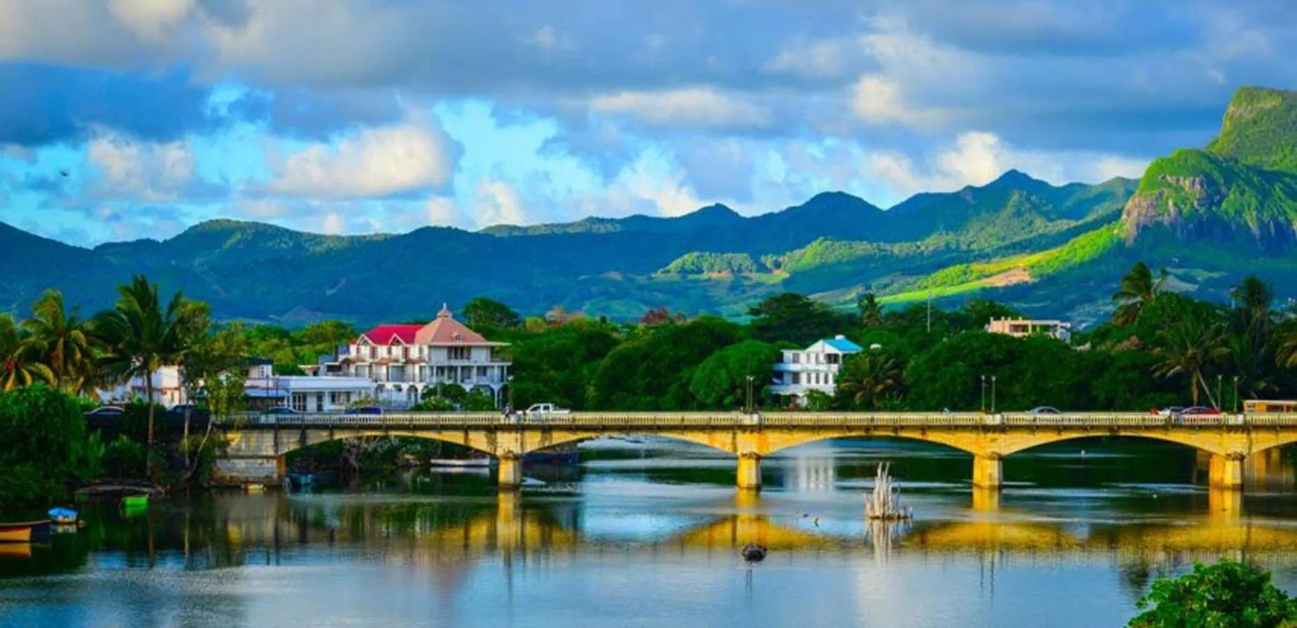 River view in Mahe Holiday Resort