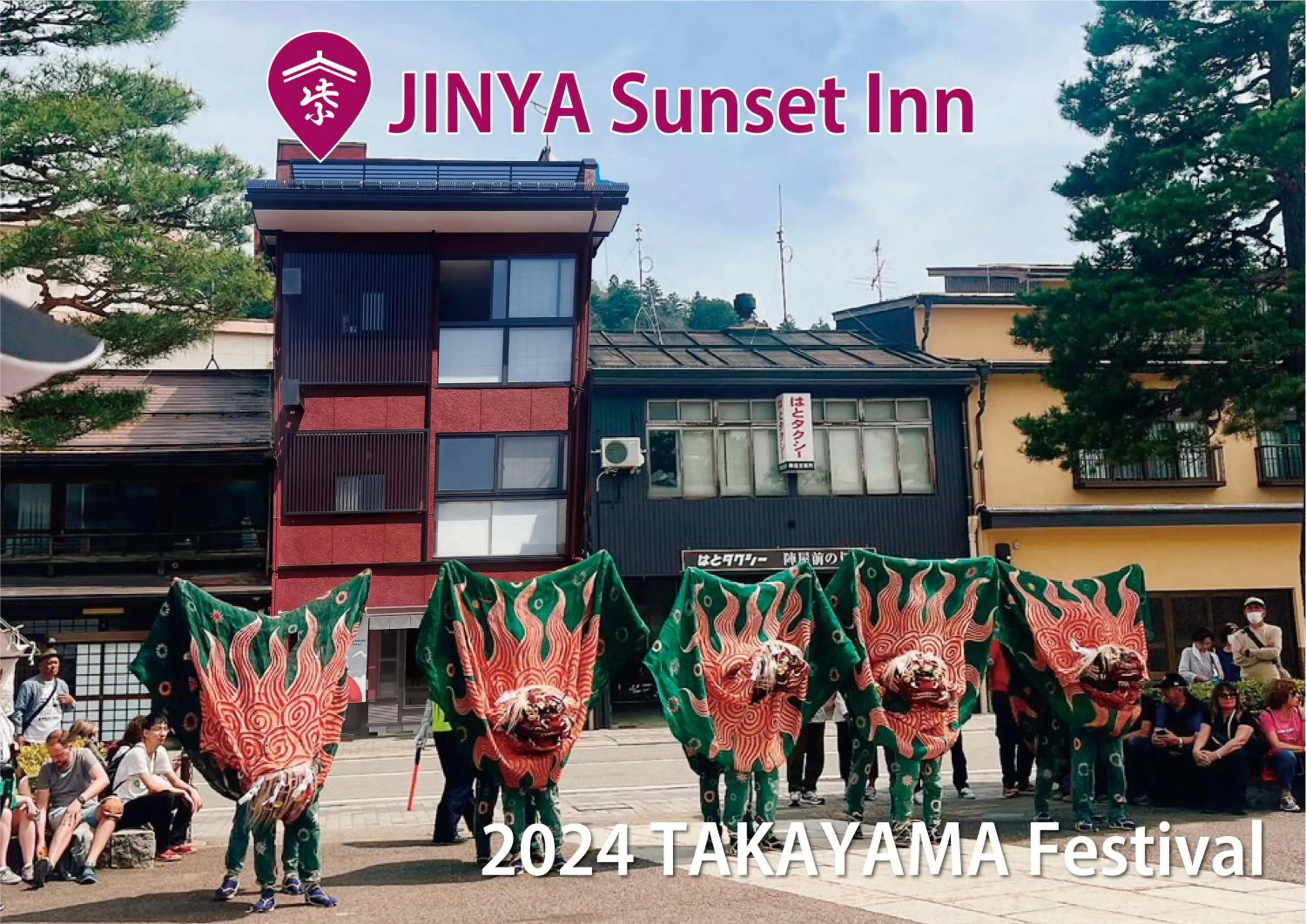 Property building in Jinya Sunset Inn by Murasaki