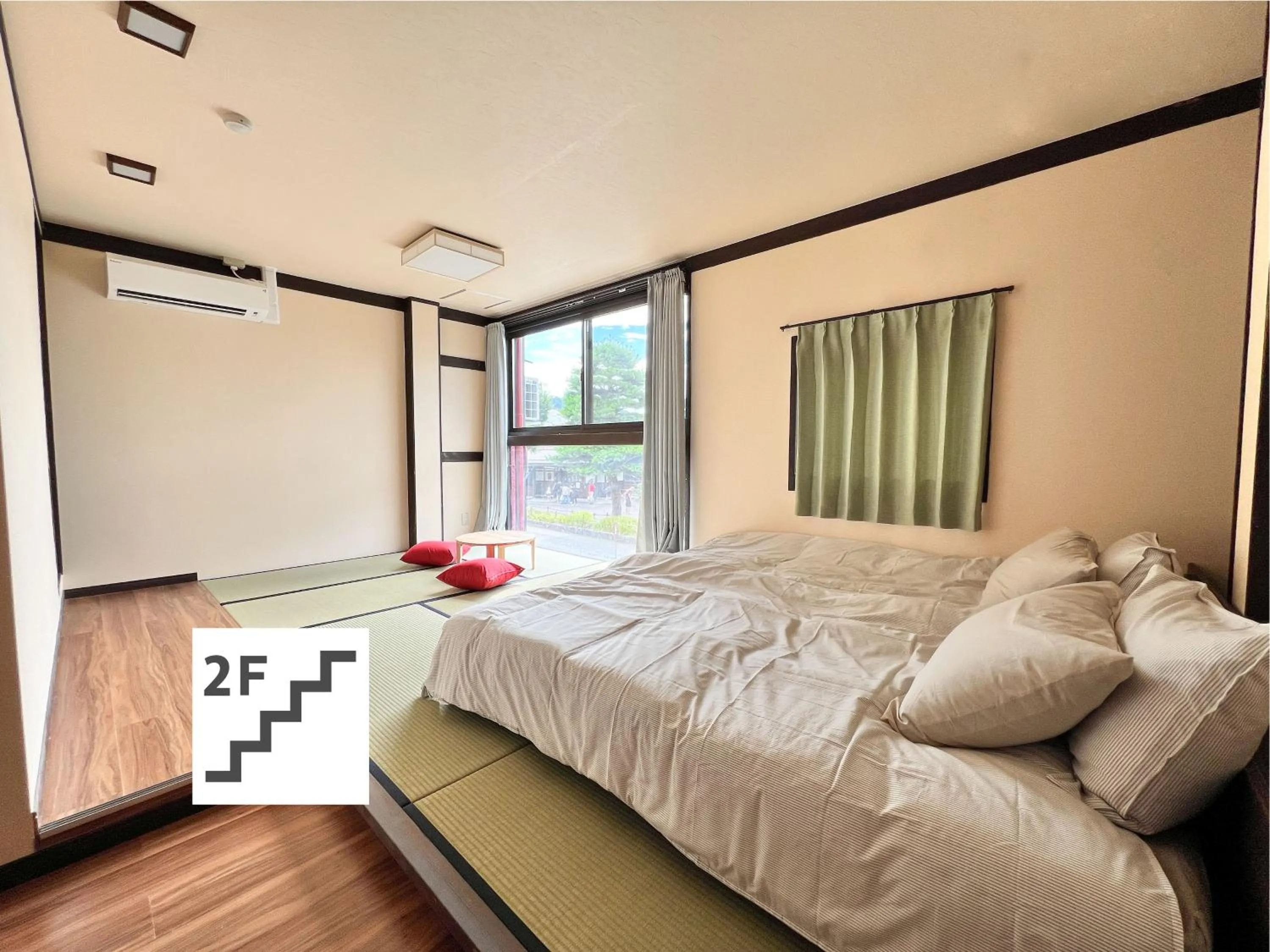 Bed in Jinya Sunset Inn by Murasaki