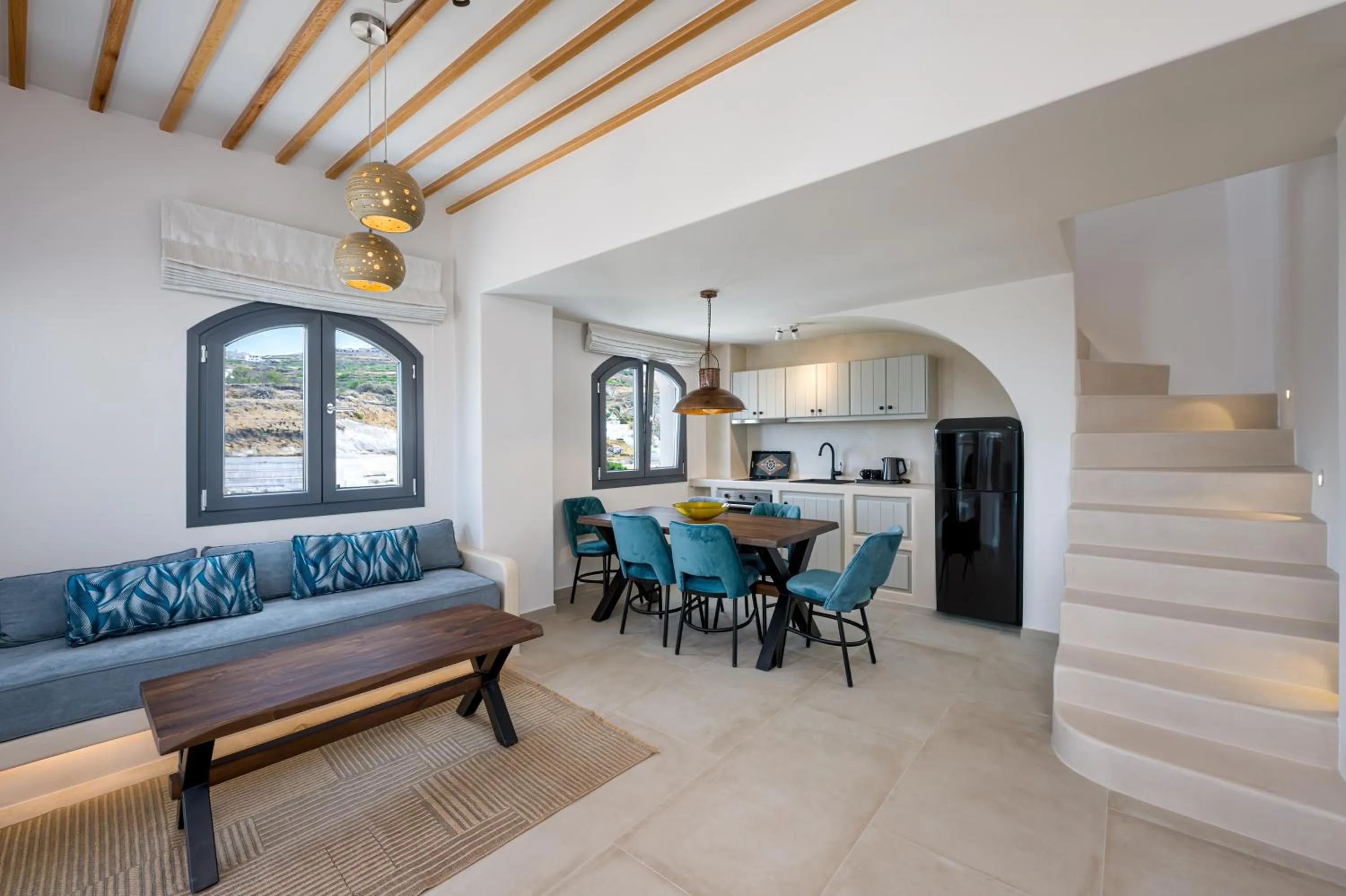 Kitchen or kitchenette in Galaria Serenity Suites