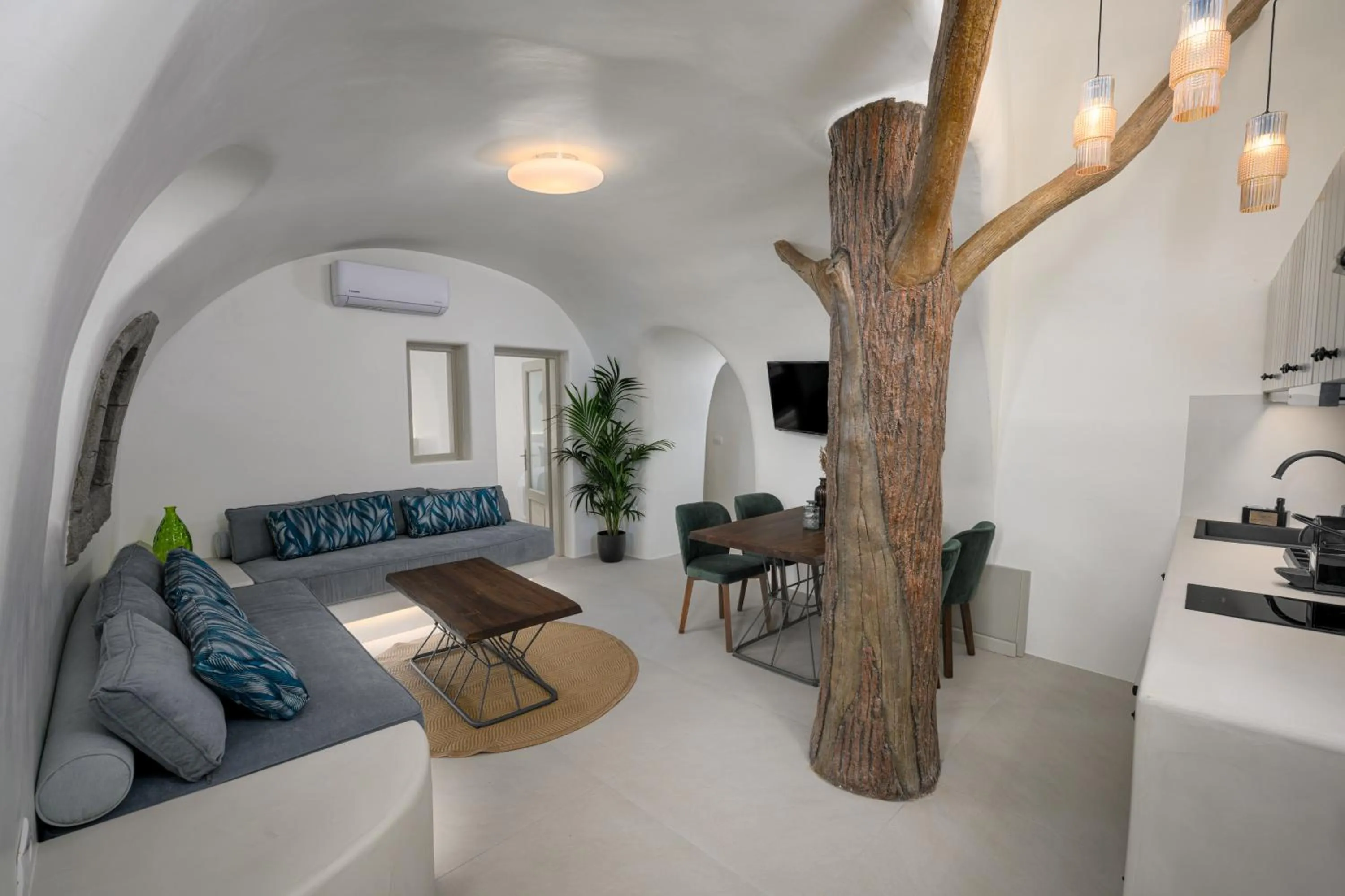 Living room in Galaria Serenity Suites