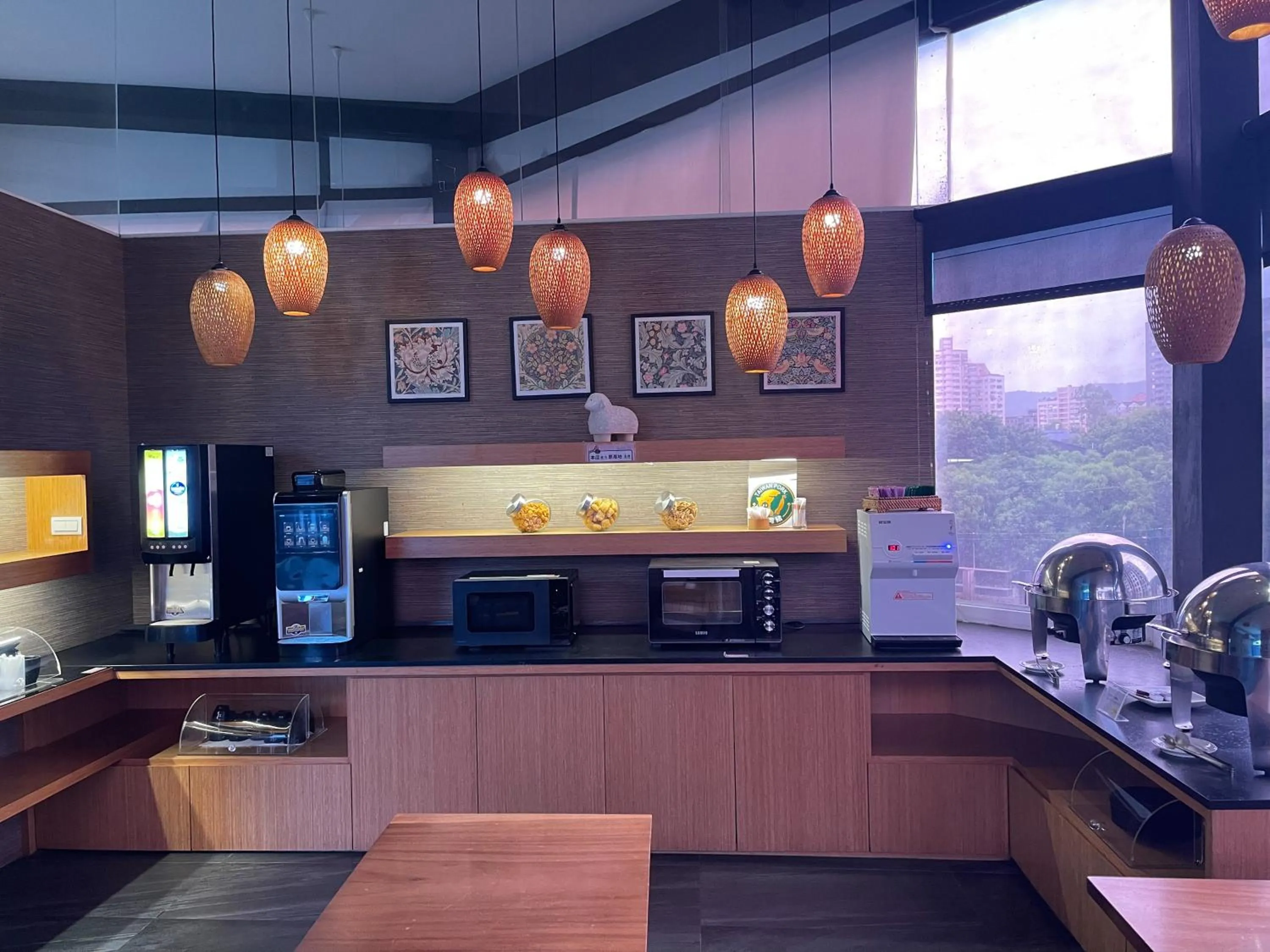 Restaurant/places to eat in Tenlien onsen Hot Spring Hotel