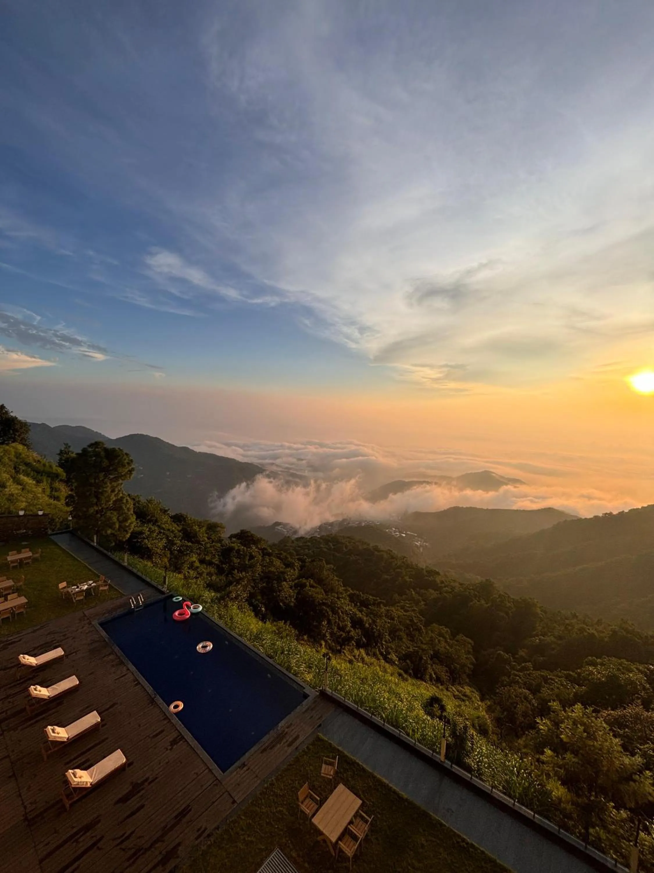 Sunset in The Belvedere Kasauli