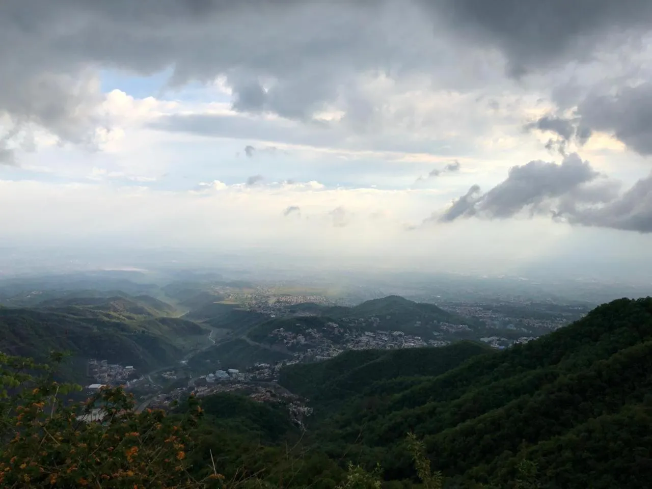 City view in The Belvedere Kasauli