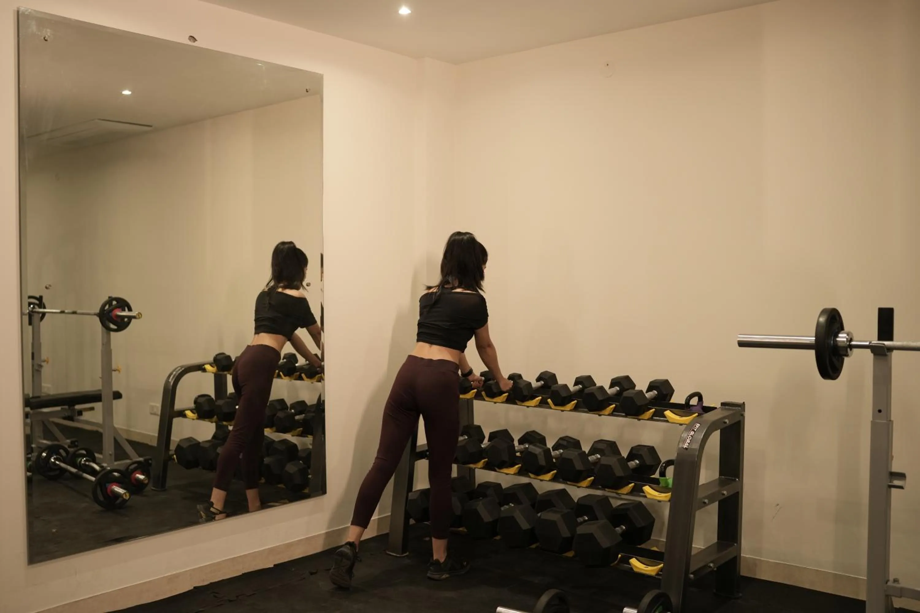 Fitness centre/facilities in The Belvedere Kasauli