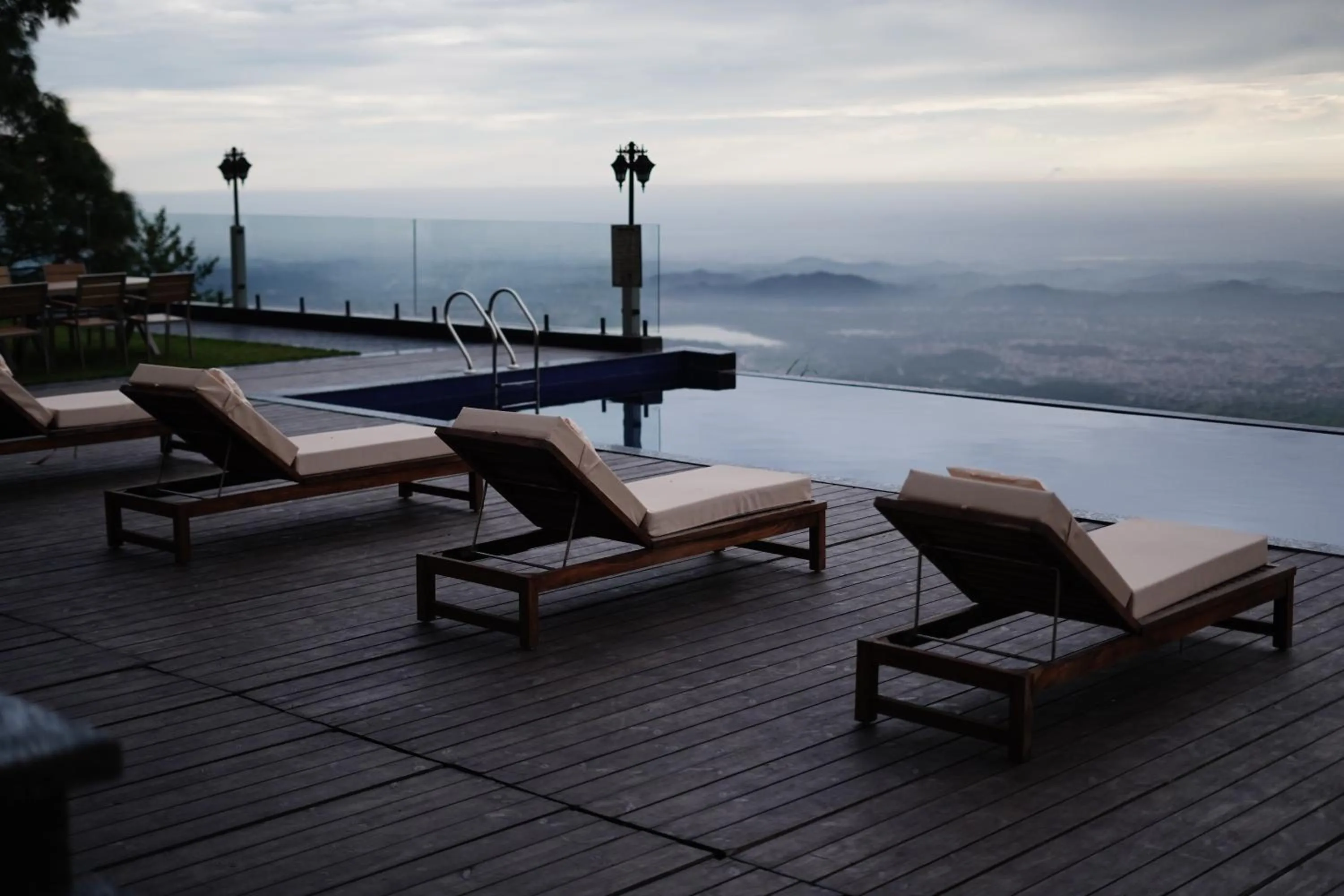 Swimming pool in The Belvedere Kasauli