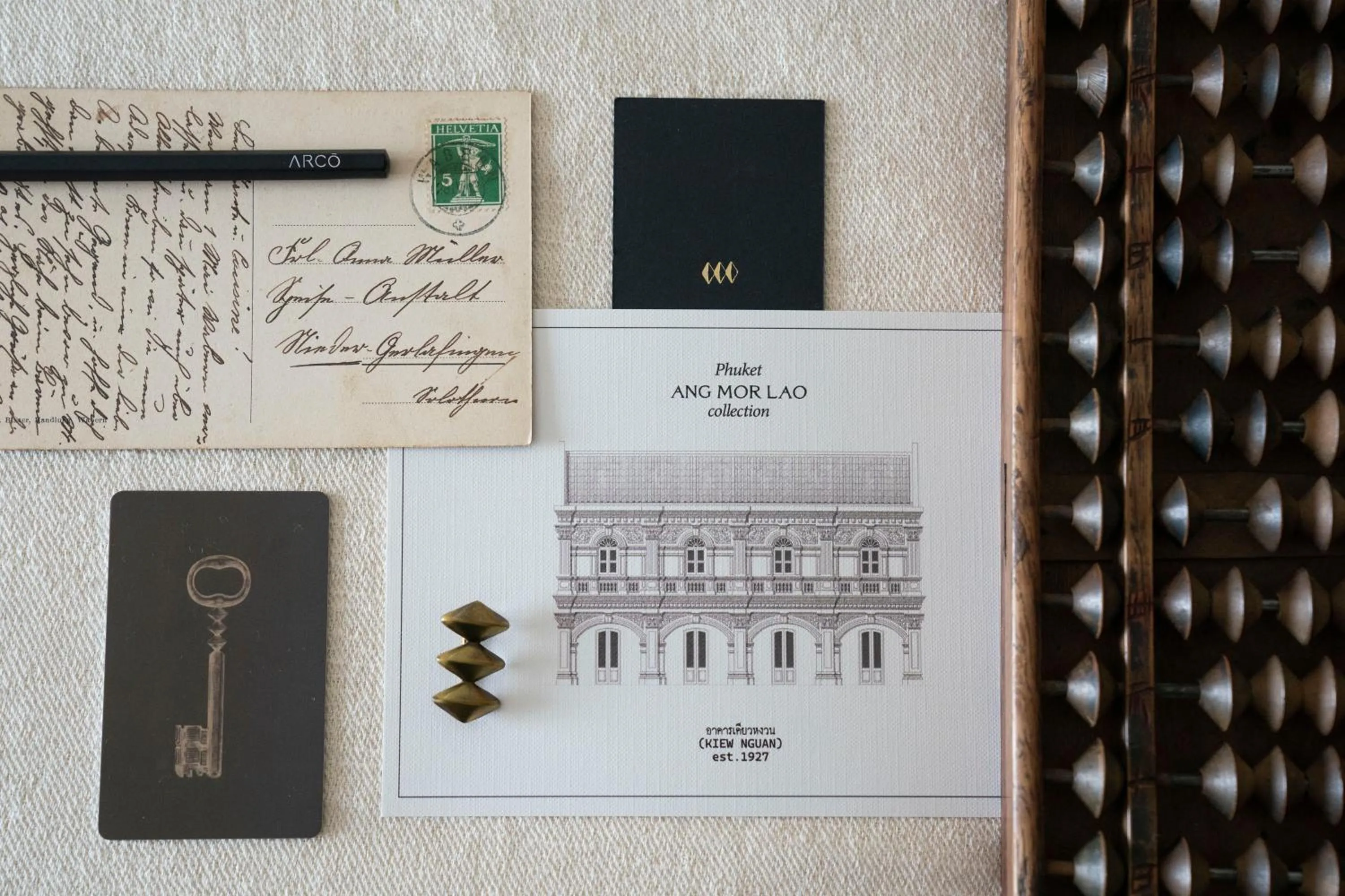 Decorative detail in Arco Phuket Town