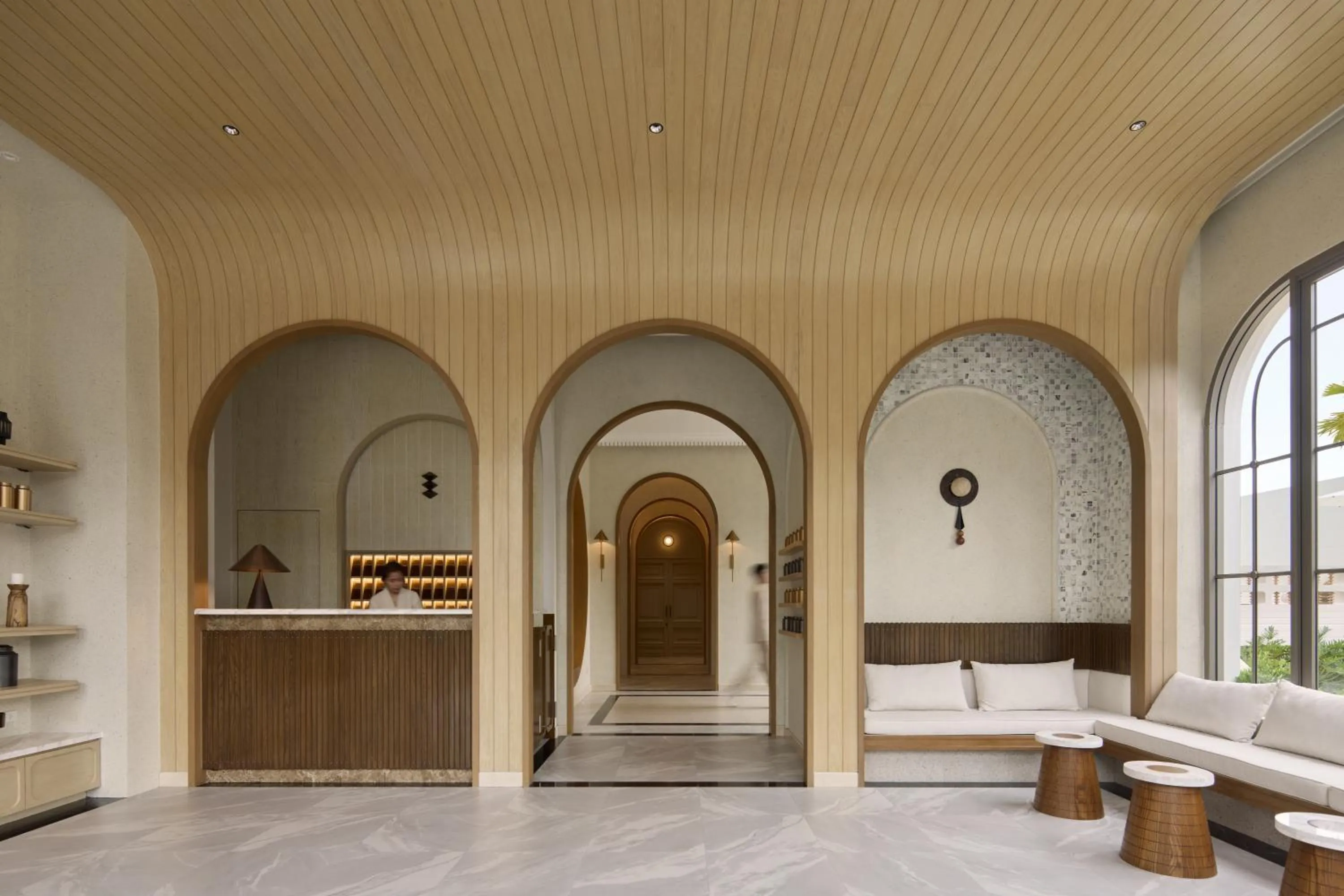 Seating area in Arco Phuket Town