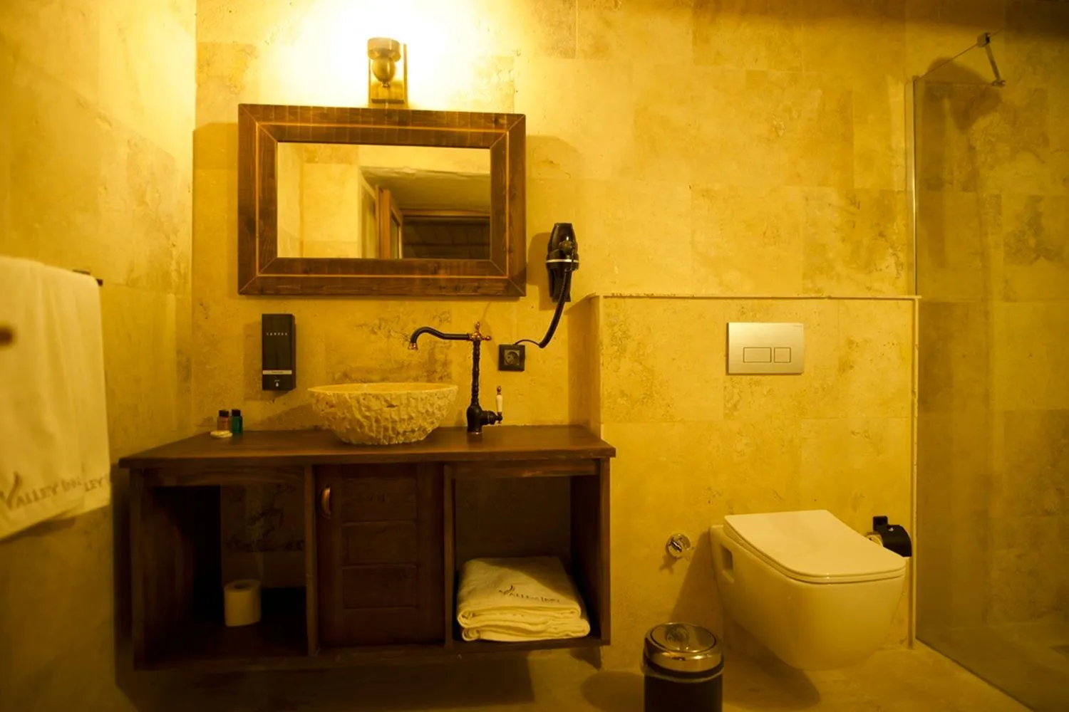 Shower in Valley Inn Cappadocia
