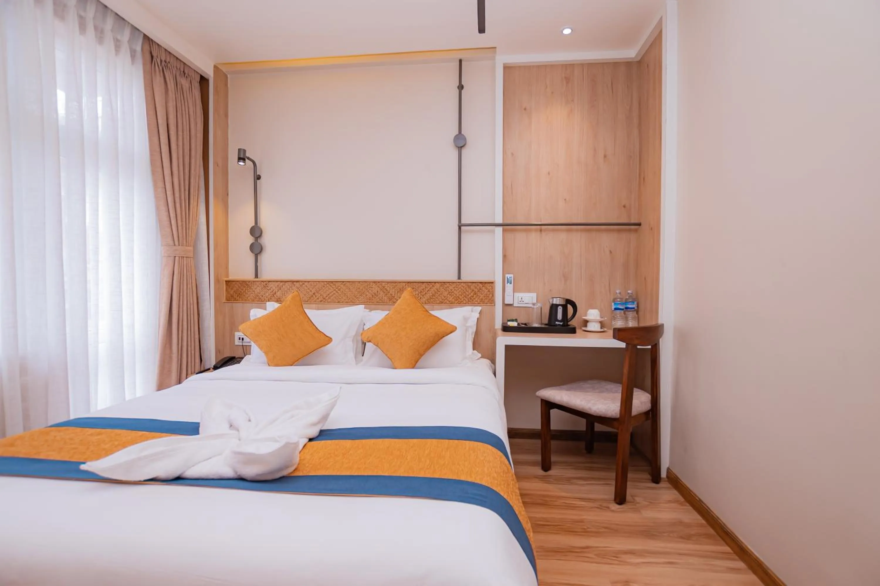 Bed in Hotel Vistara