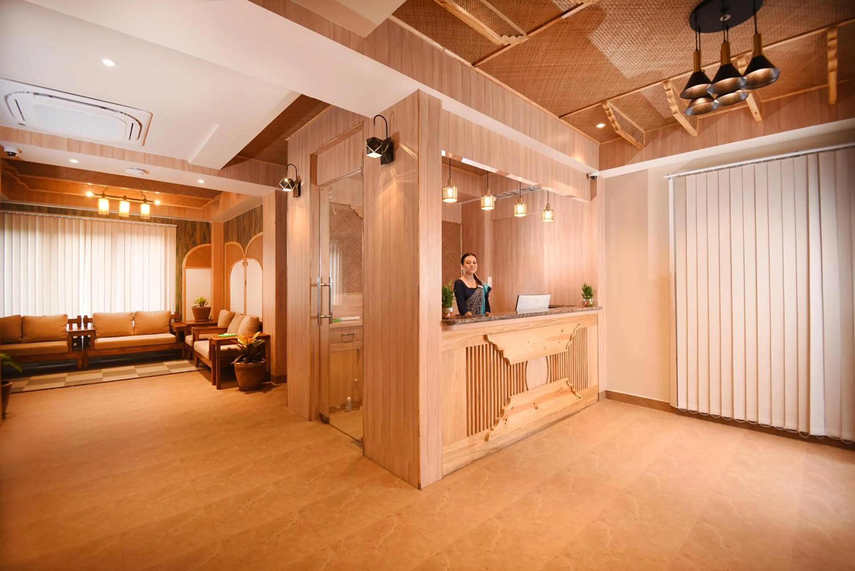 Lobby or reception, Bed in Hotel Vistara