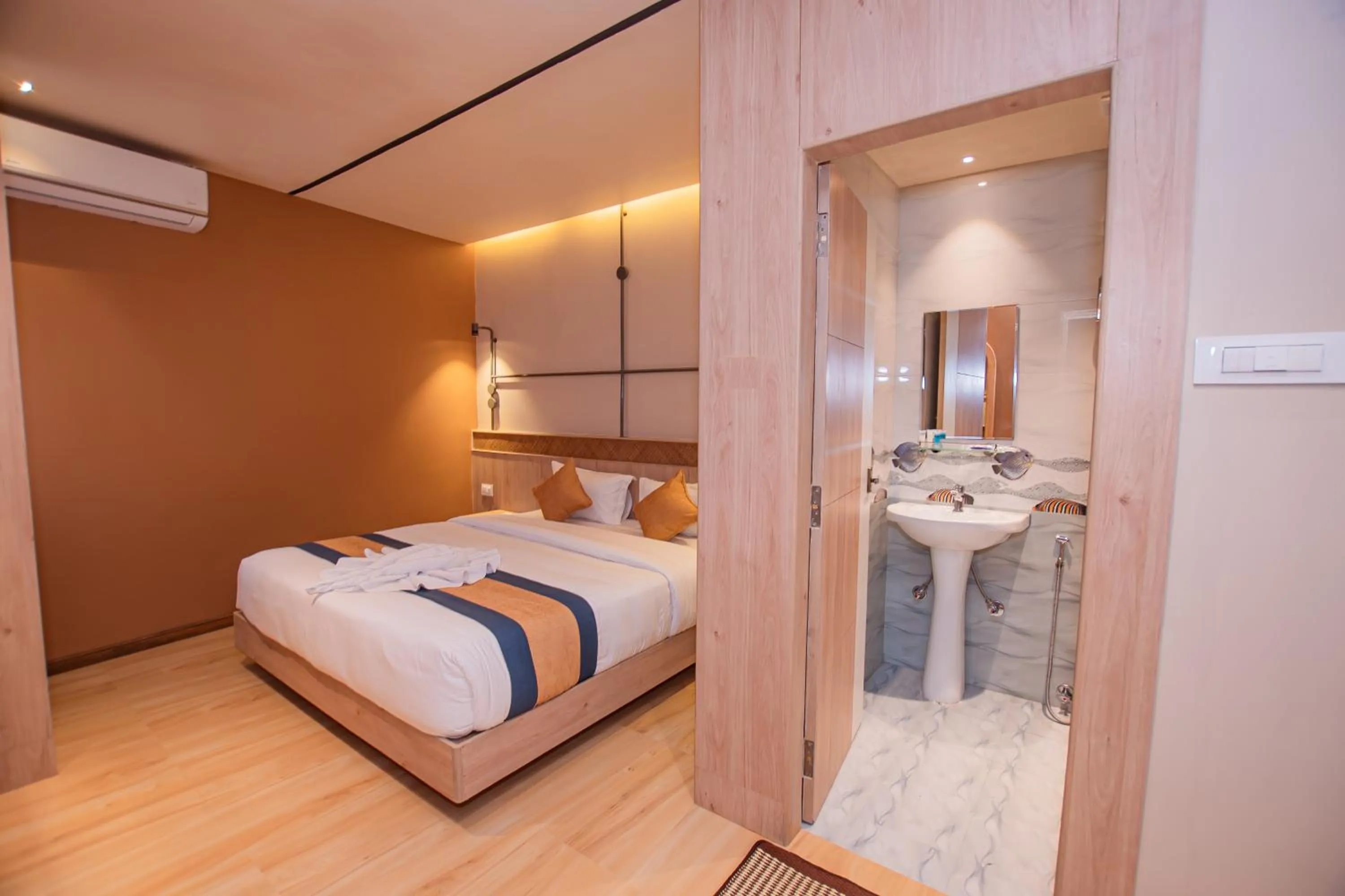 Bedroom, Bed in Hotel Vistara