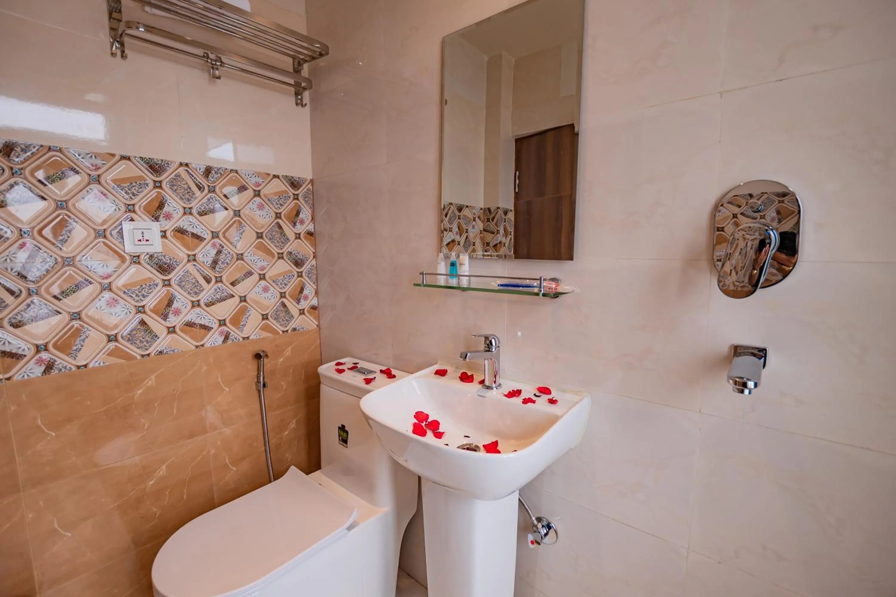 Shower in Hotel Vistara