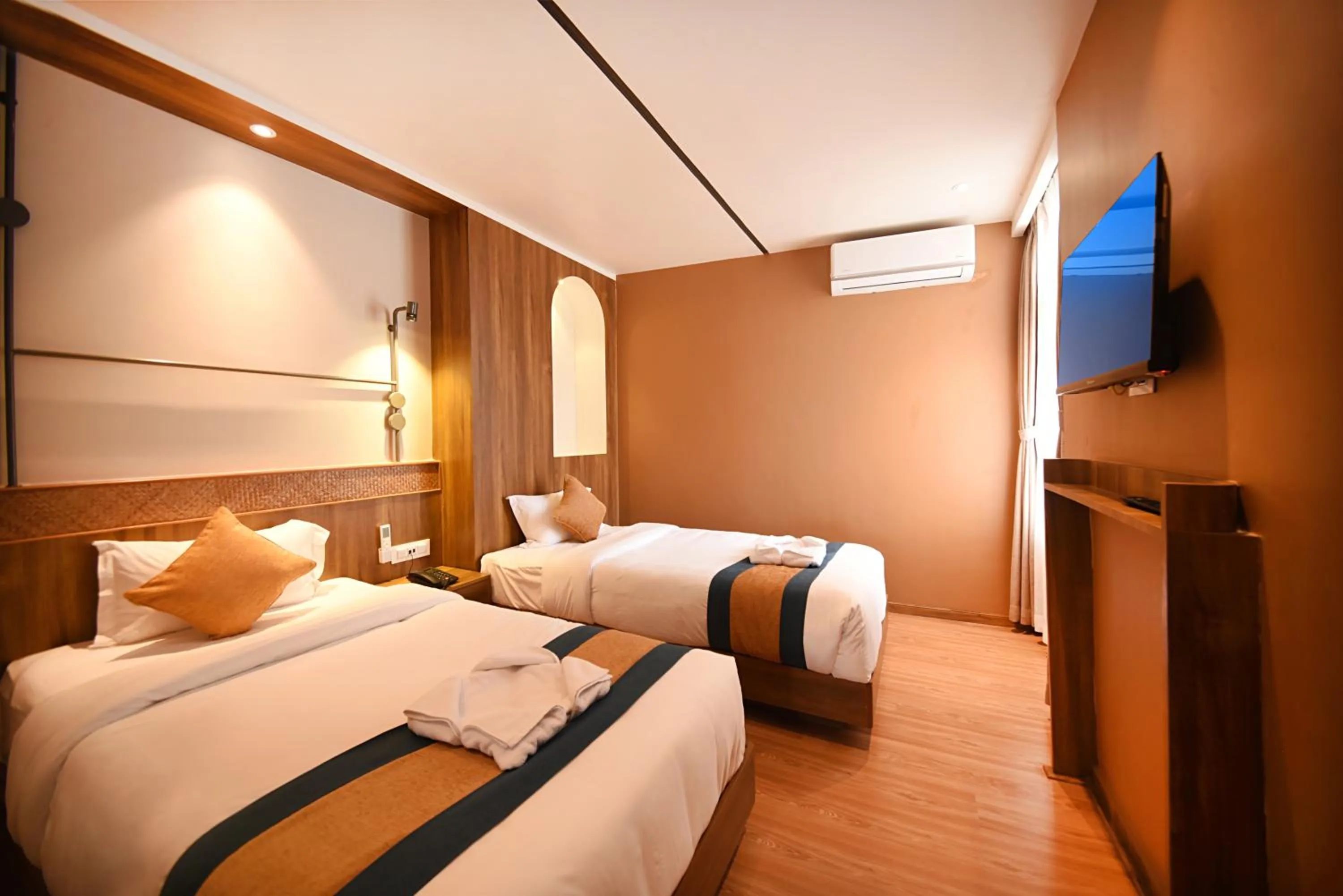 Bed in Hotel Vistara