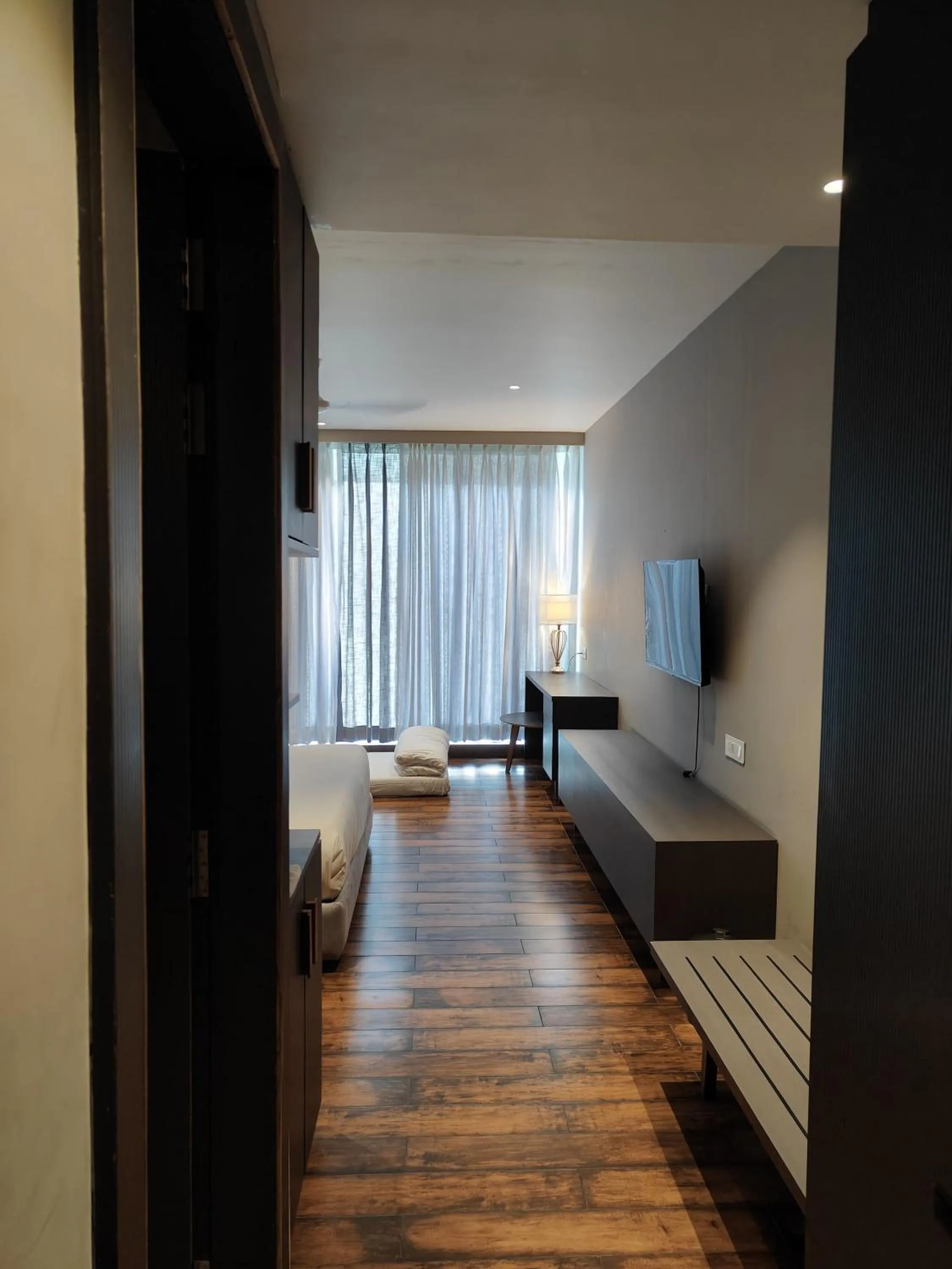 Bedroom, Bed in The Democracy Hotel & Resorts