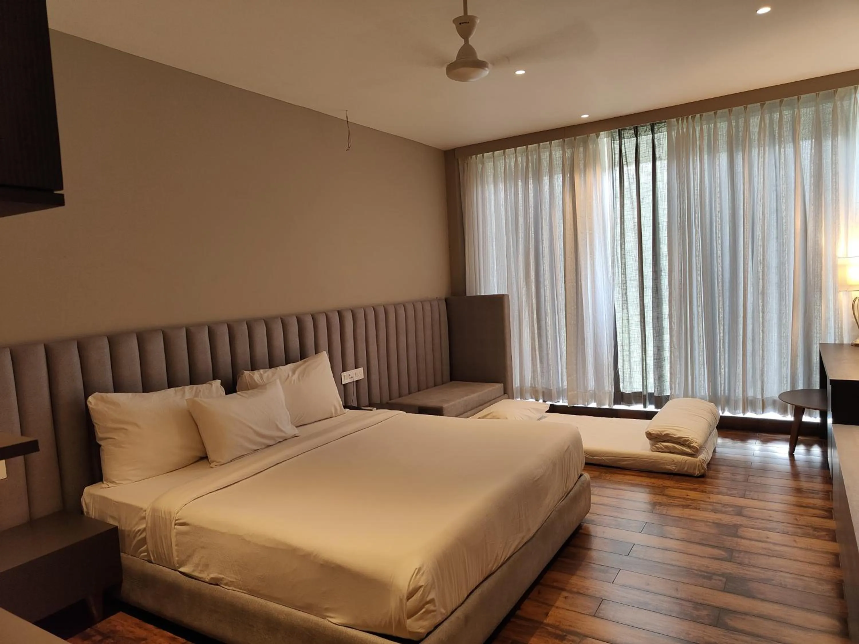 Bedroom, Bed in The Democracy Hotel & Resorts