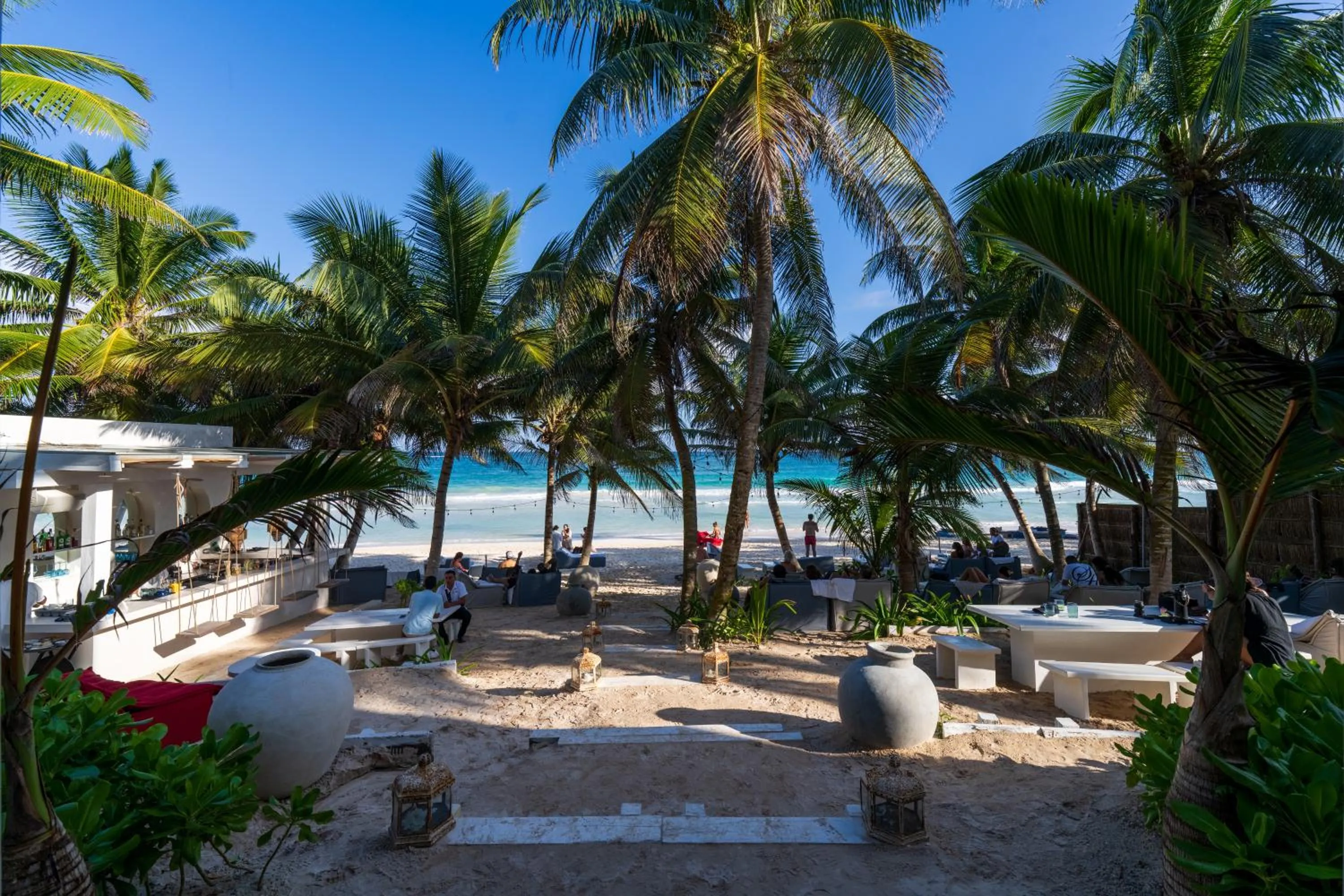 Restaurant/places to eat in Sana Tulum Beachfront Boutique Hotel