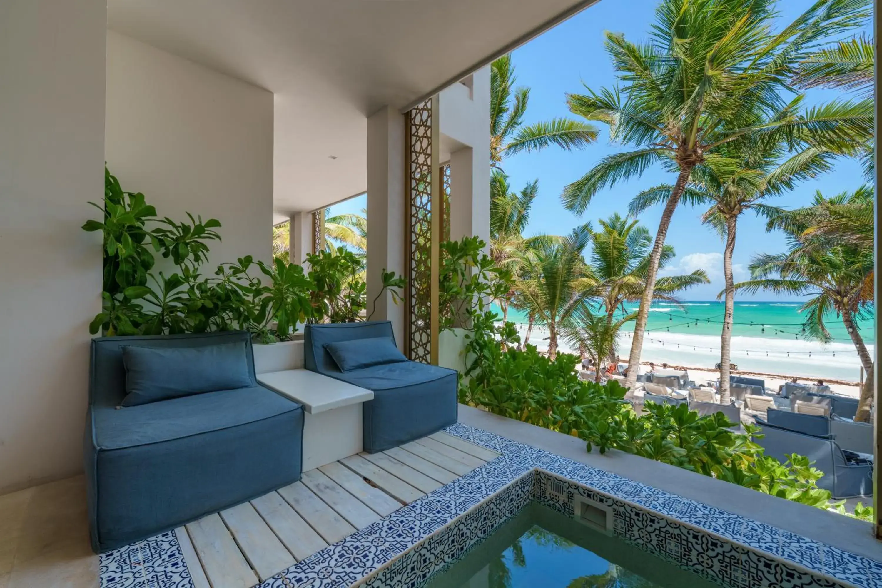 Luxury Oceanfront Pool Suite in Sana Tulum Beachfront Boutique Hotel Luxury Oceanfront Pool Suite in Sana Tulum Beachfront Boutique Hotel
