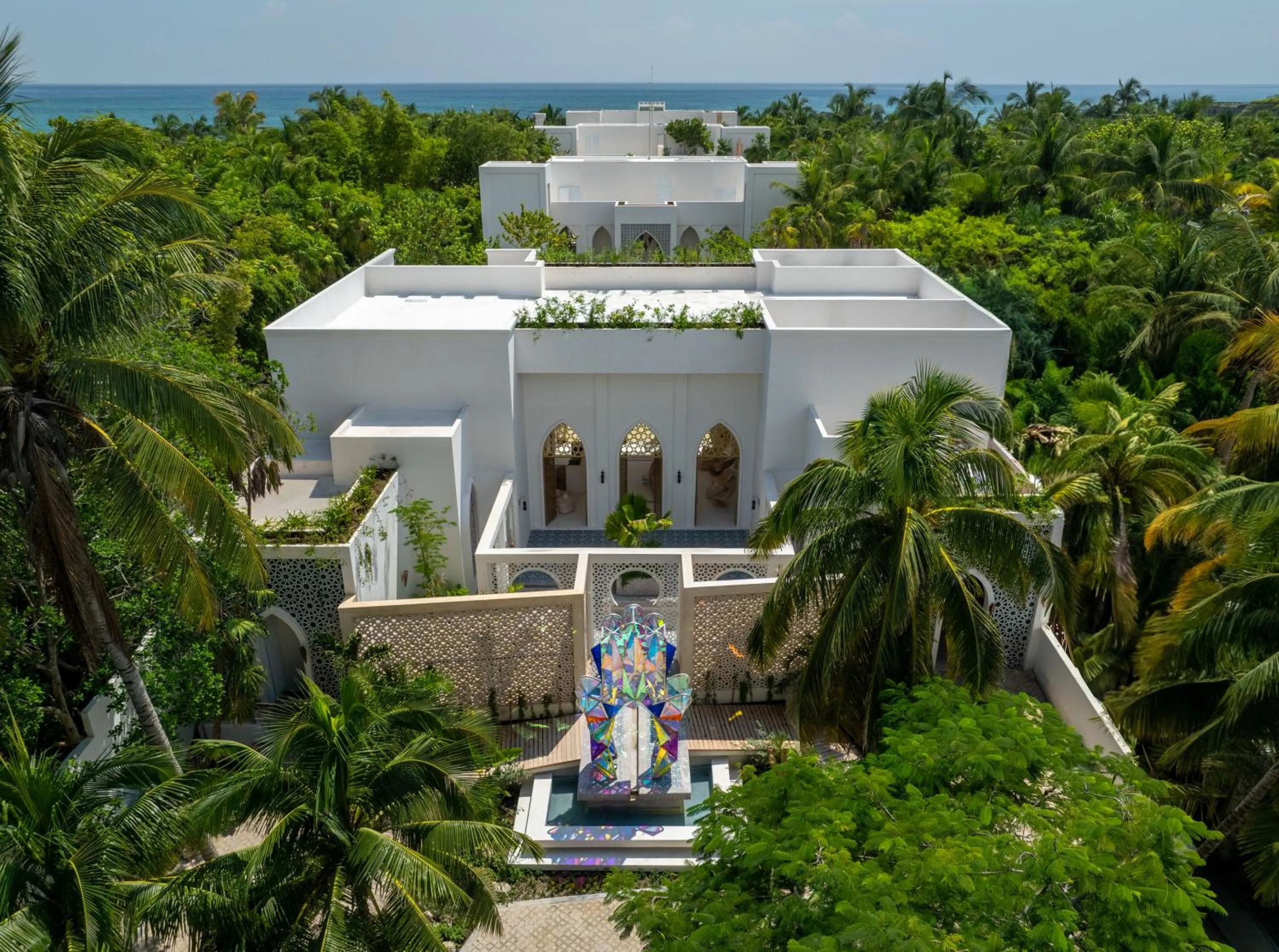 Facade/entrance in Sana Tulum Beachfront Boutique Hotel